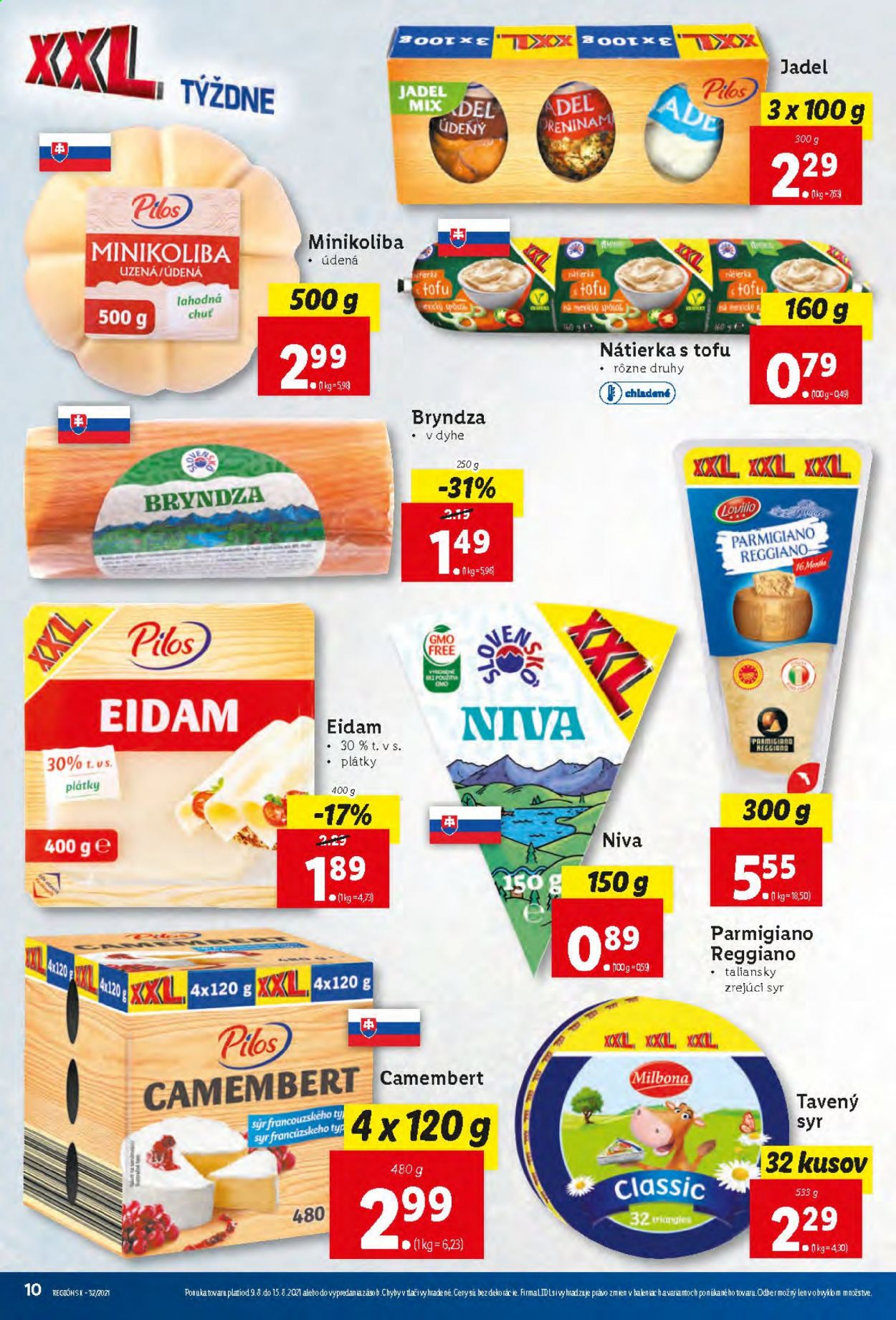 Leták Lidl - 9.8.2021 - 15.8.2021. Strana 10