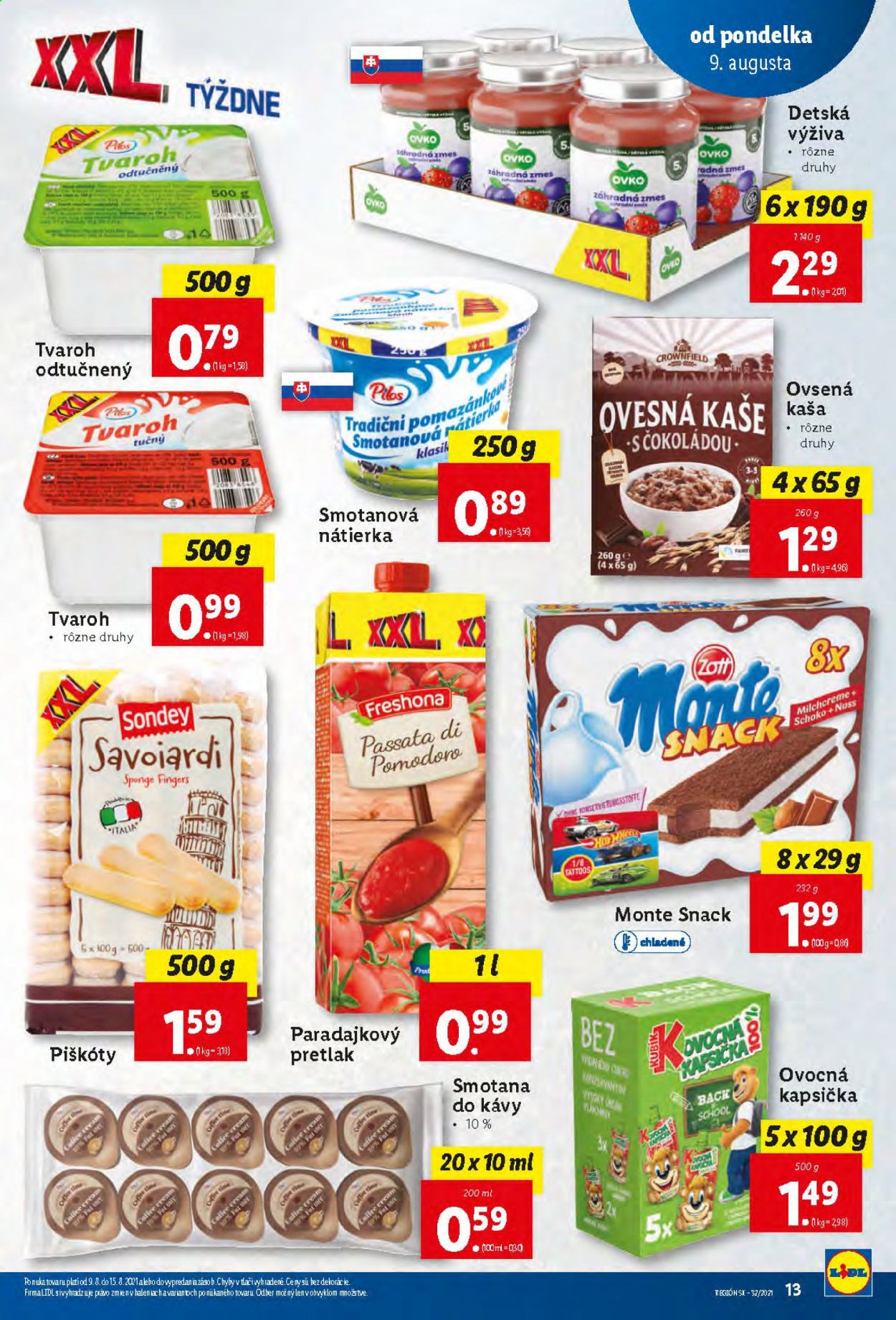 Leták Lidl - 9.8.2021 - 15.8.2021. Strana 13