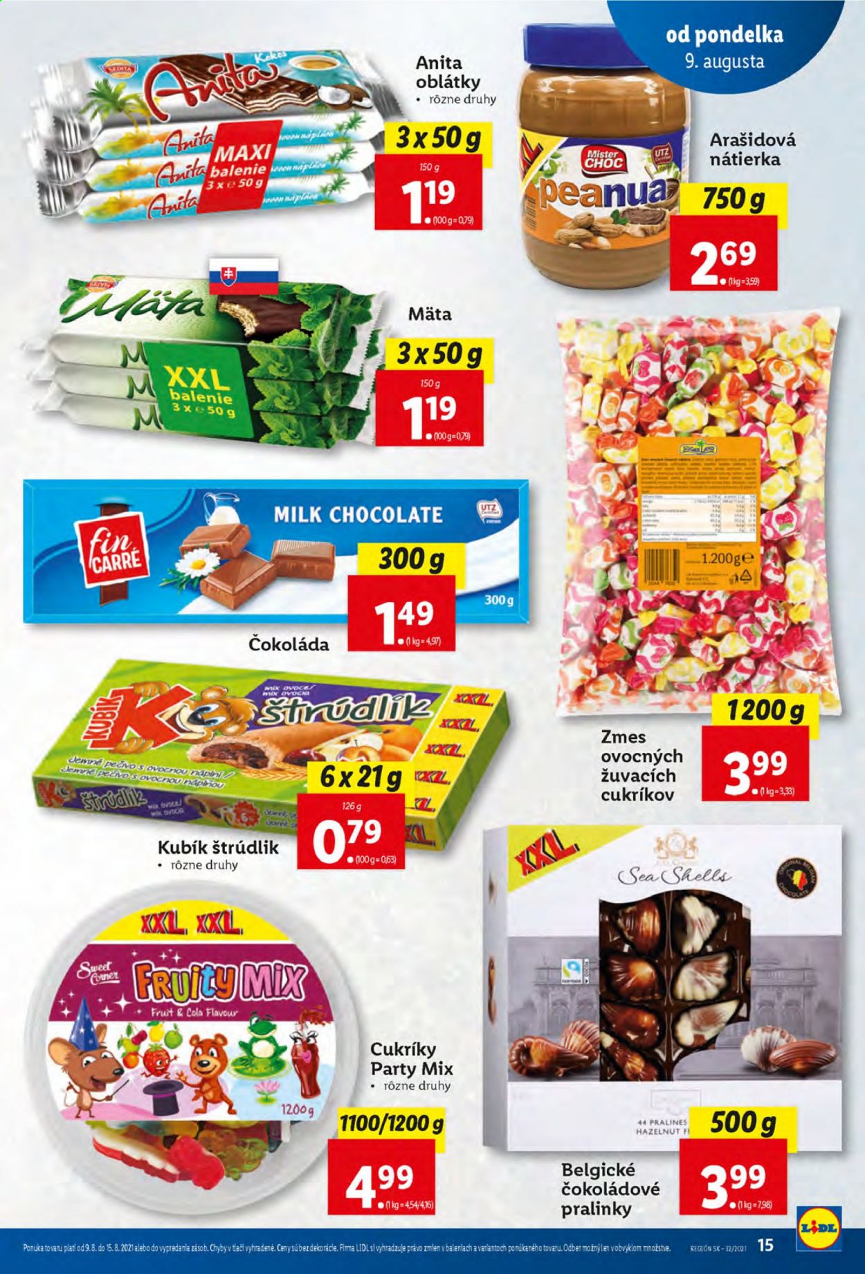 Leták Lidl - 9.8.2021 - 15.8.2021. Strana 15