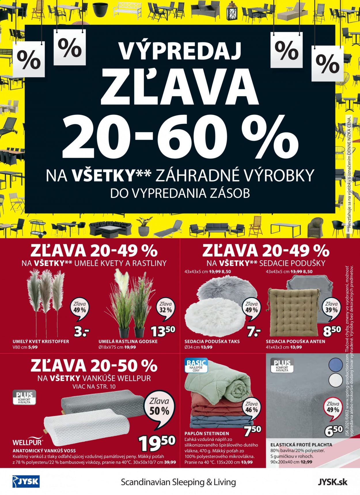 Leták JYSK - 5.8.2021 - 18.8.2021. Strana 16