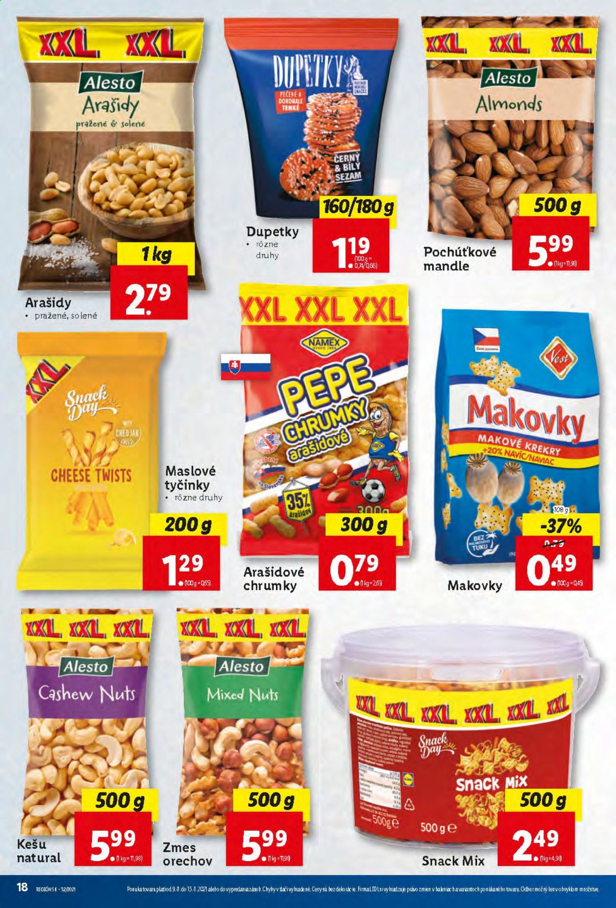 Leták Lidl - 9.8.2021 - 15.8.2021. Strana 18