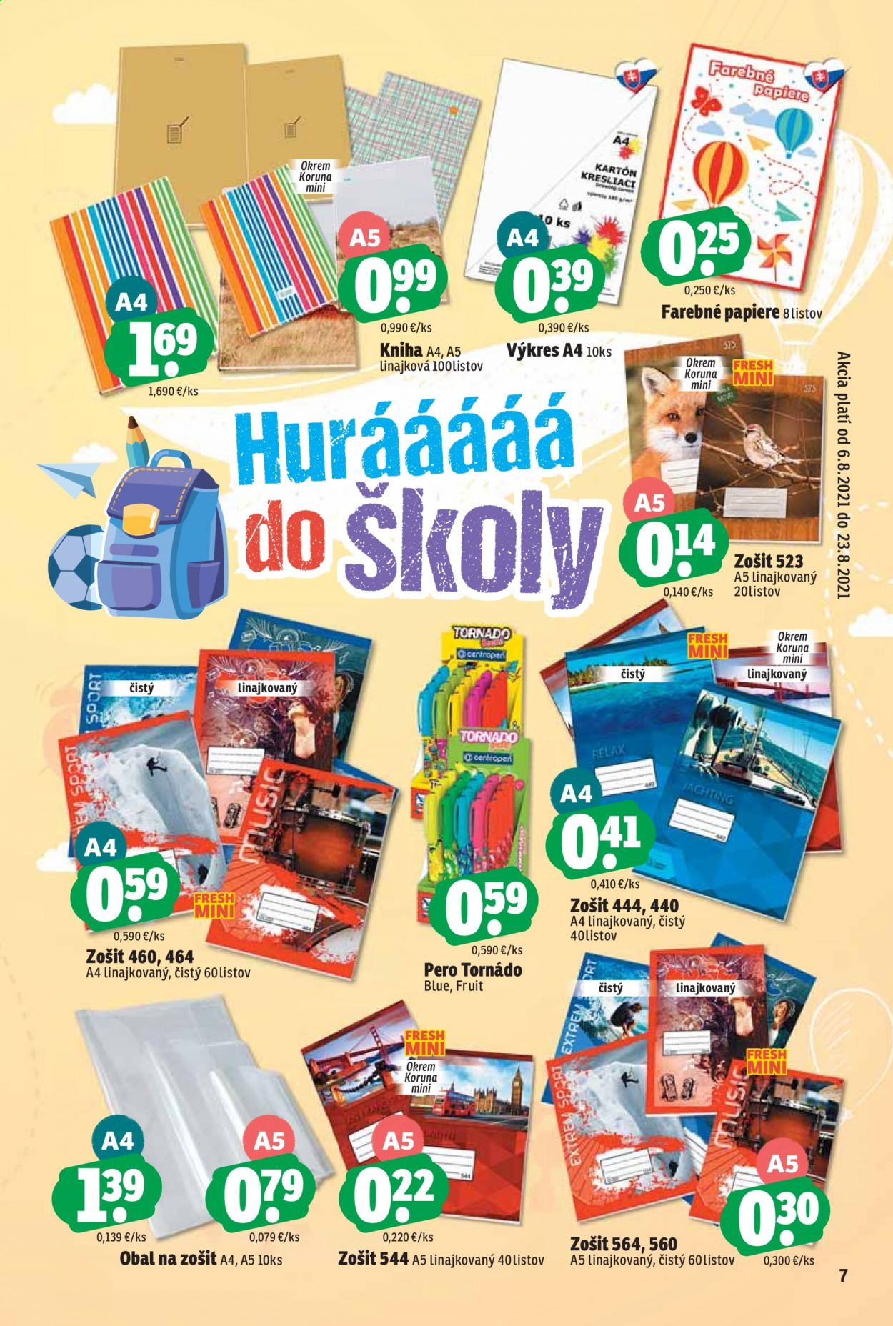 Leták FRESH - 6.8.2021 - 23.8.2021. Strana 7