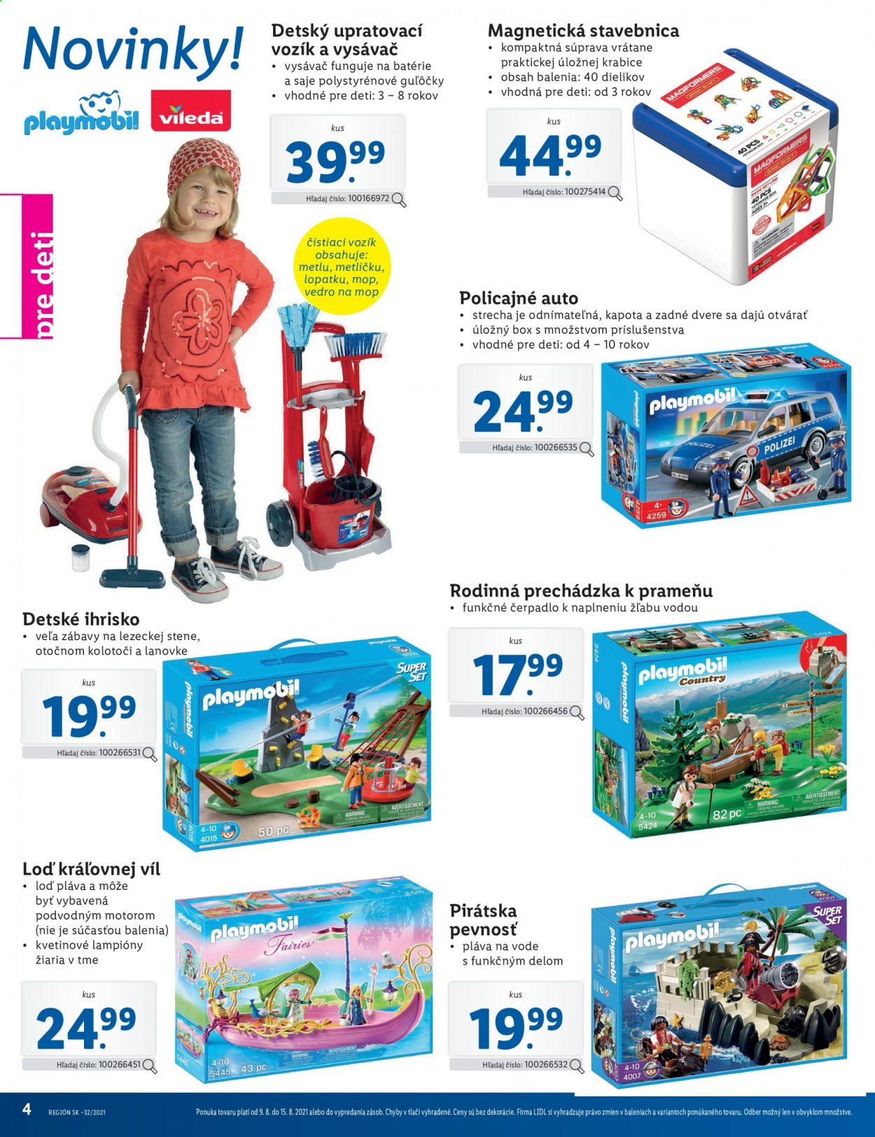 Leták Lidl - 9.8.2021 - 15.8.2021. Strana 4