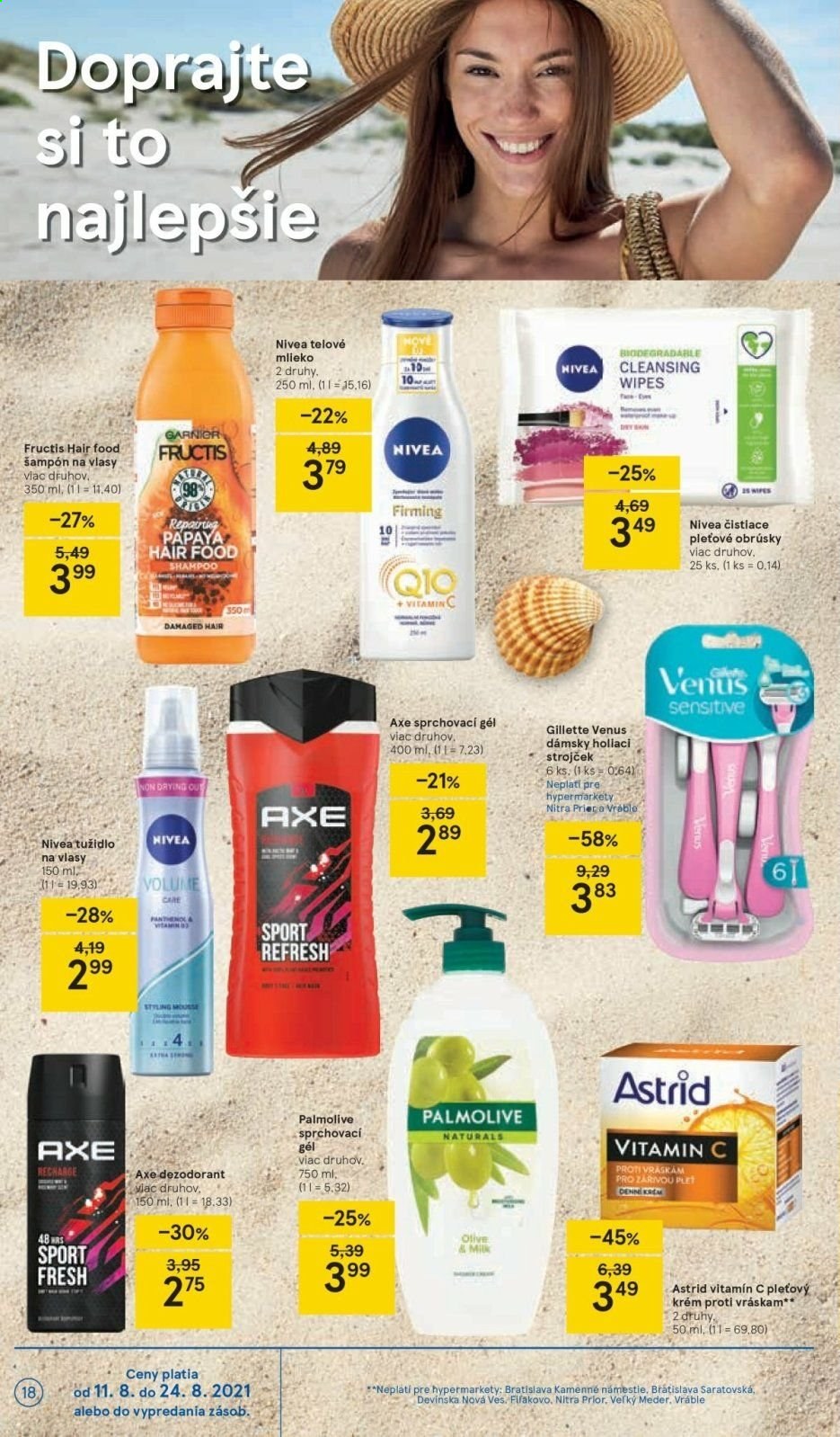 Leták TESCO - 11.8.2021 - 17.8.2021. Strana 18