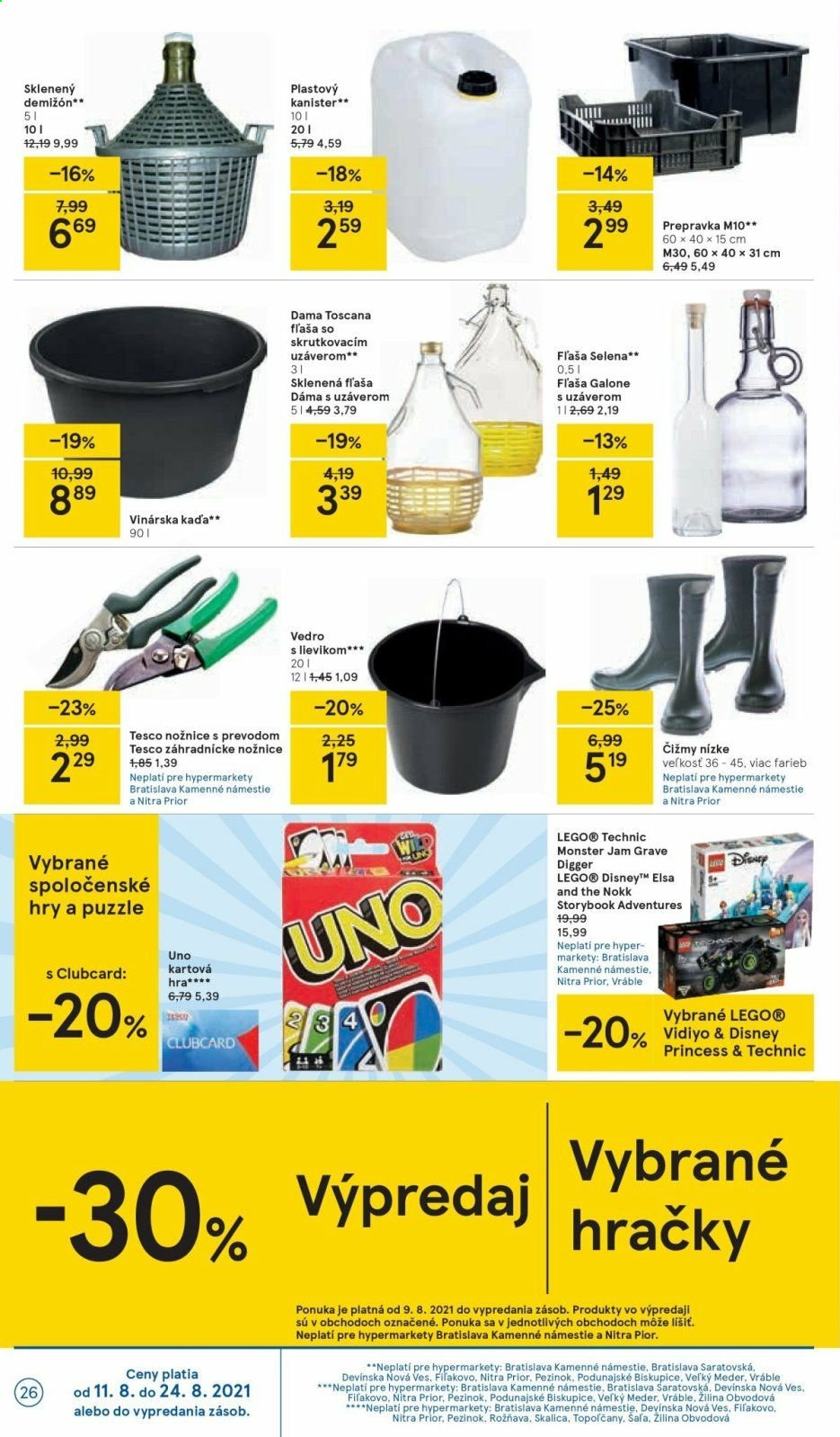 Leták TESCO - 11.8.2021 - 17.8.2021. Strana 26