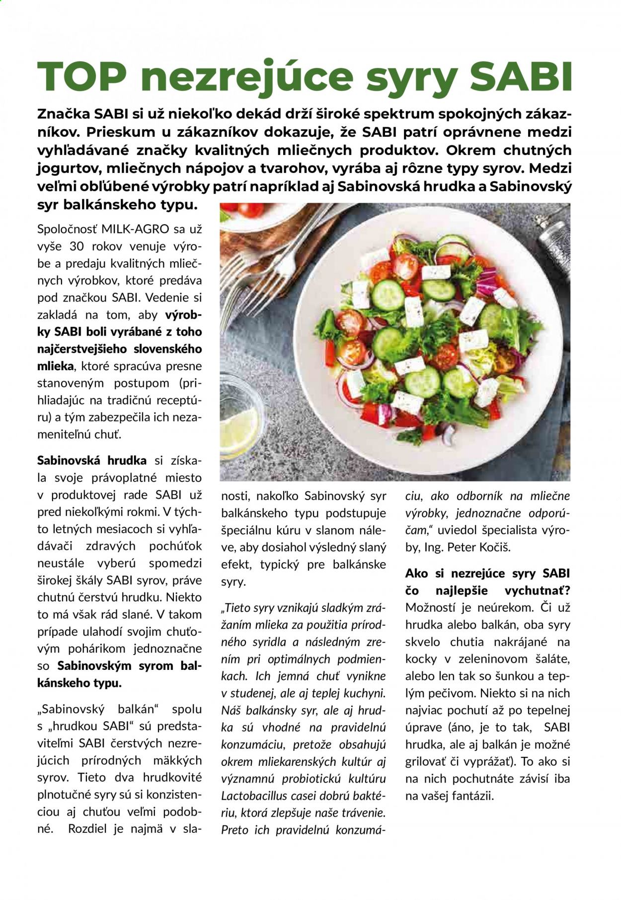 Leták Milk AGRO - 11.8.2021 - 24.8.2021. Strana 7