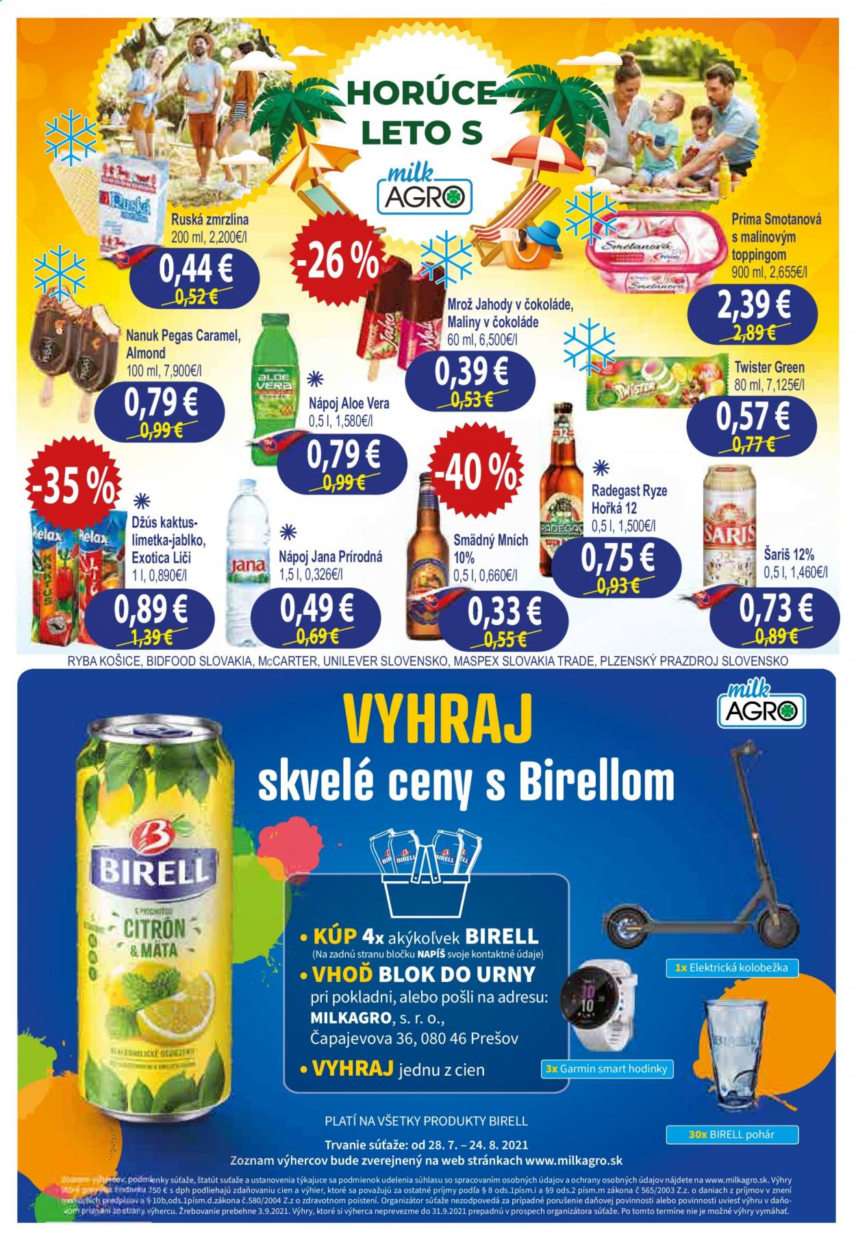 Leták Milk AGRO - 11.8.2021 - 24.8.2021. Strana 12
