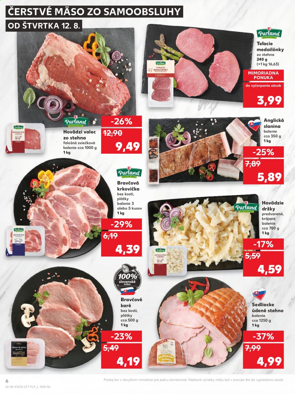 Leták Kaufland - 12.8.2021 - 18.8.2021. Strana 6