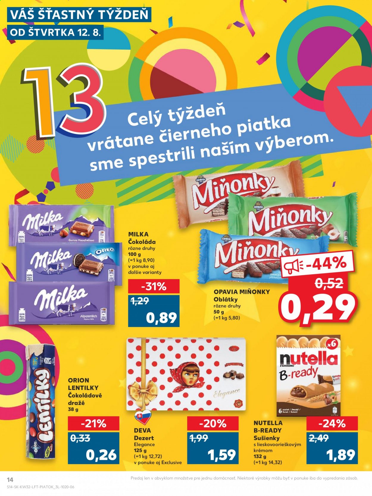 Leták Kaufland - 12.8.2021 - 18.8.2021. Strana 14
