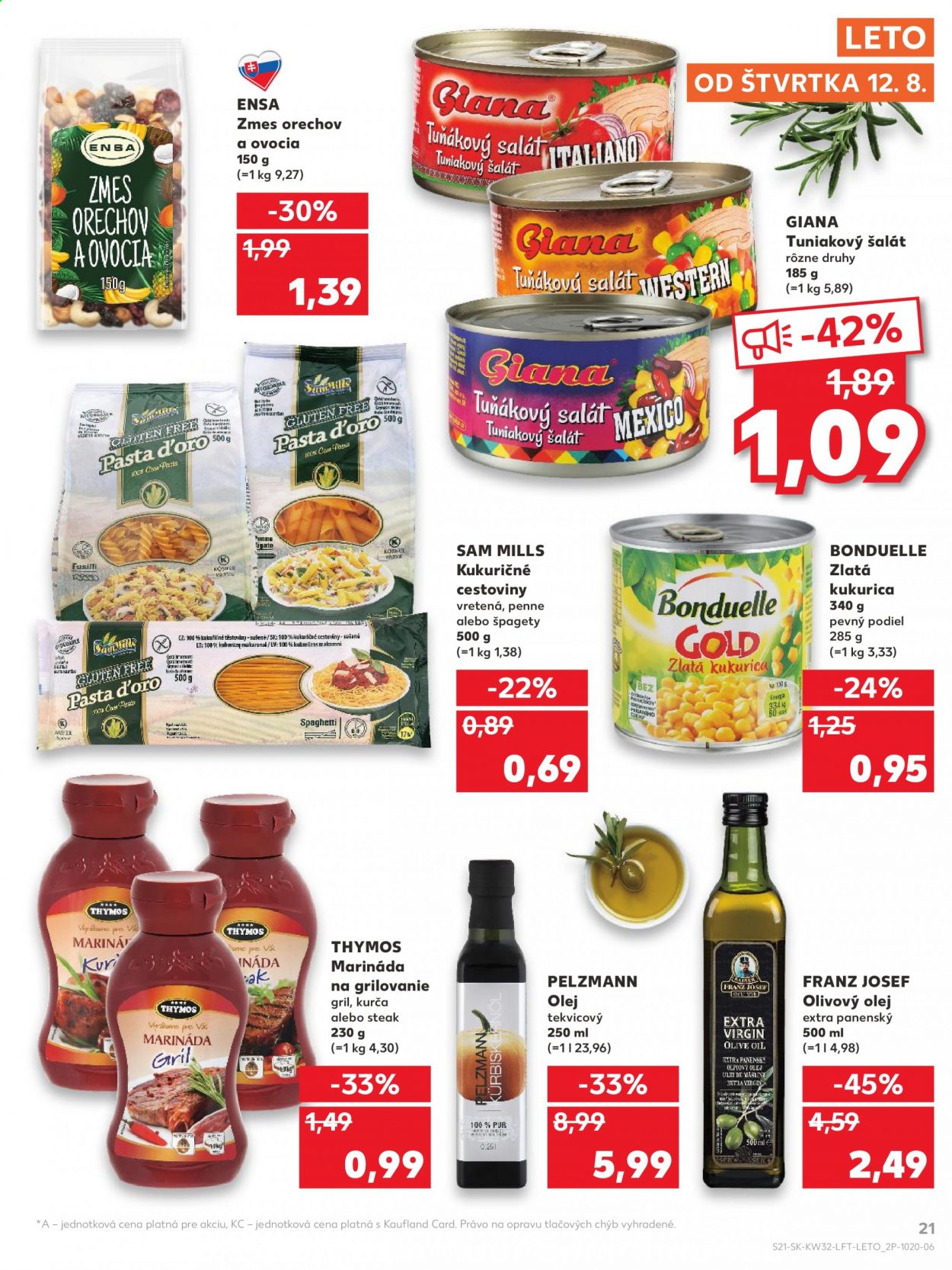 Leták Kaufland - 12.8.2021 - 18.8.2021. Strana 21