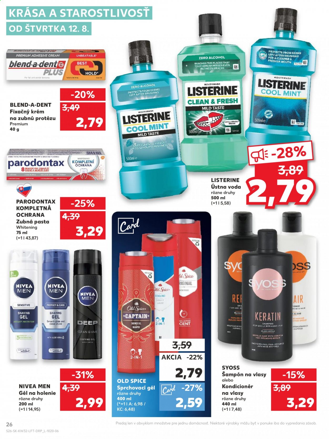 Leták Kaufland - 12.8.2021 - 18.8.2021. Strana 26