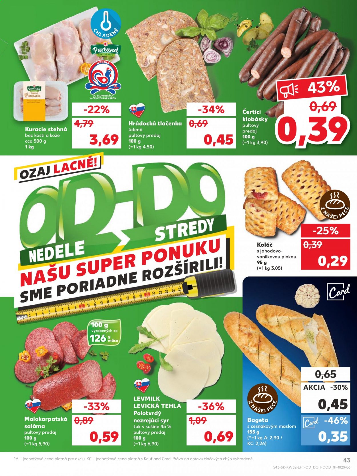 Leták Kaufland - 12.8.2021 - 18.8.2021. Strana 43