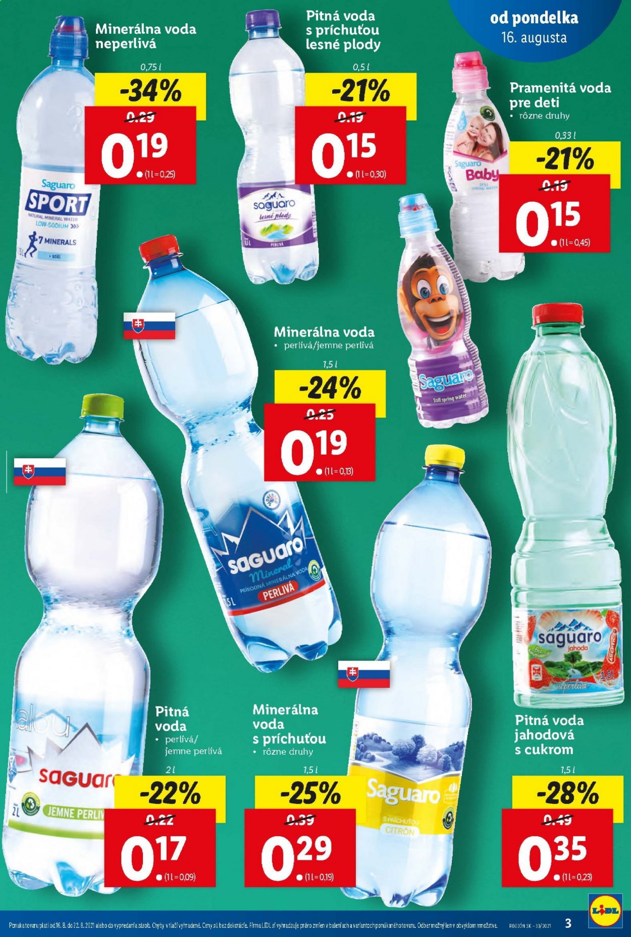 Leták Lidl - 16.8.2021 - 22.8.2021. Strana 3