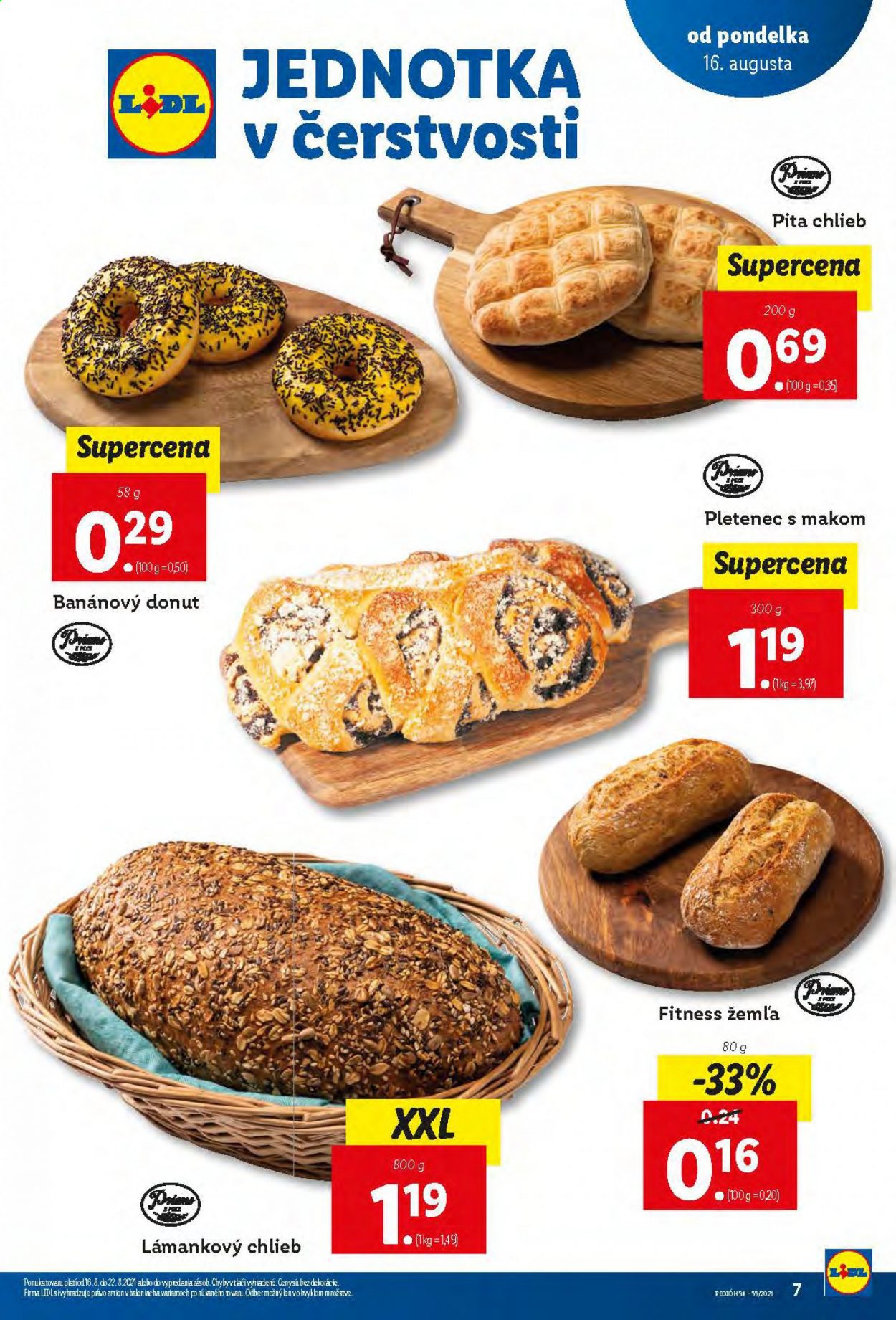 Leták Lidl - 16.8.2021 - 22.8.2021. Strana 7