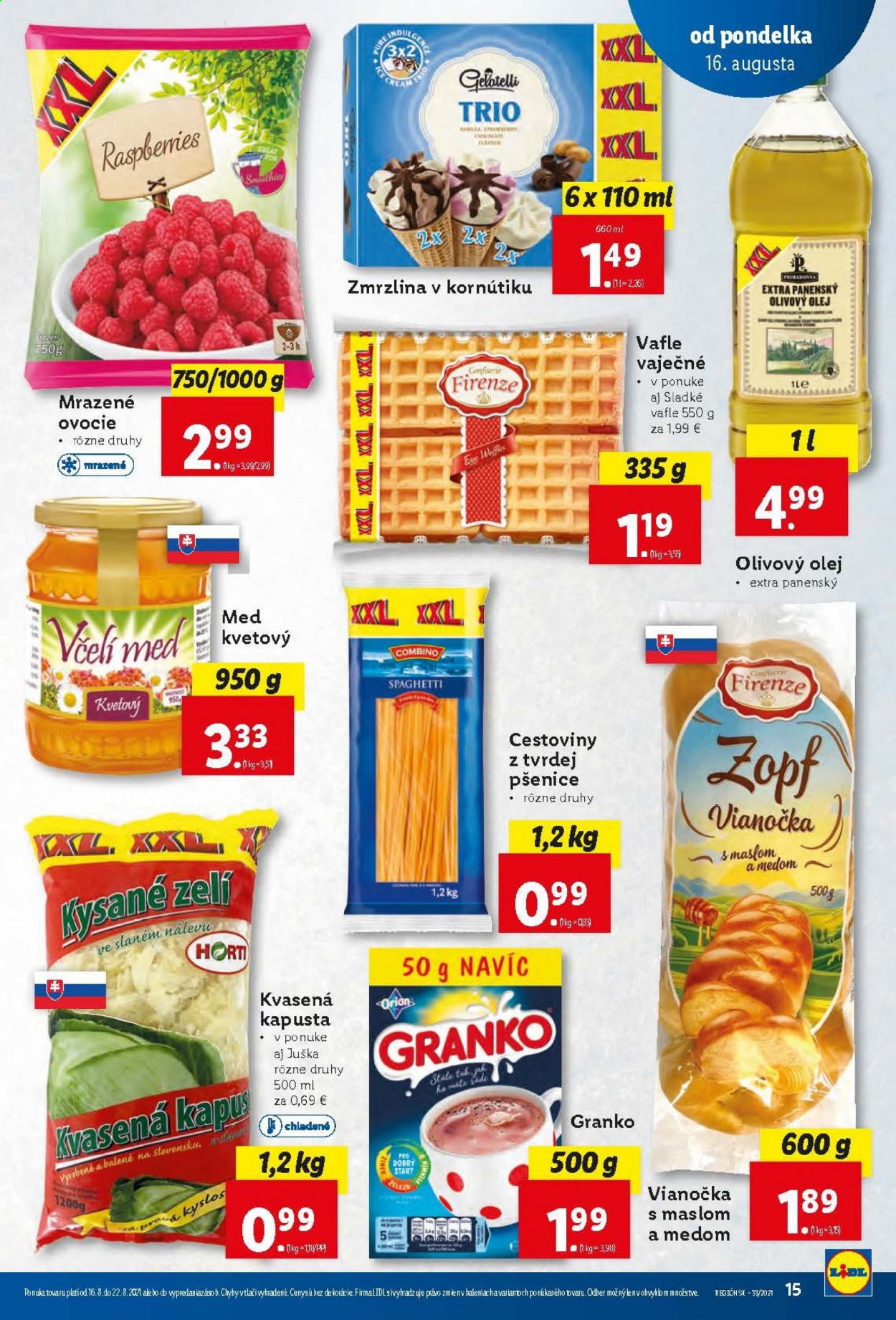 Leták Lidl - 16.8.2021 - 22.8.2021. Strana 15