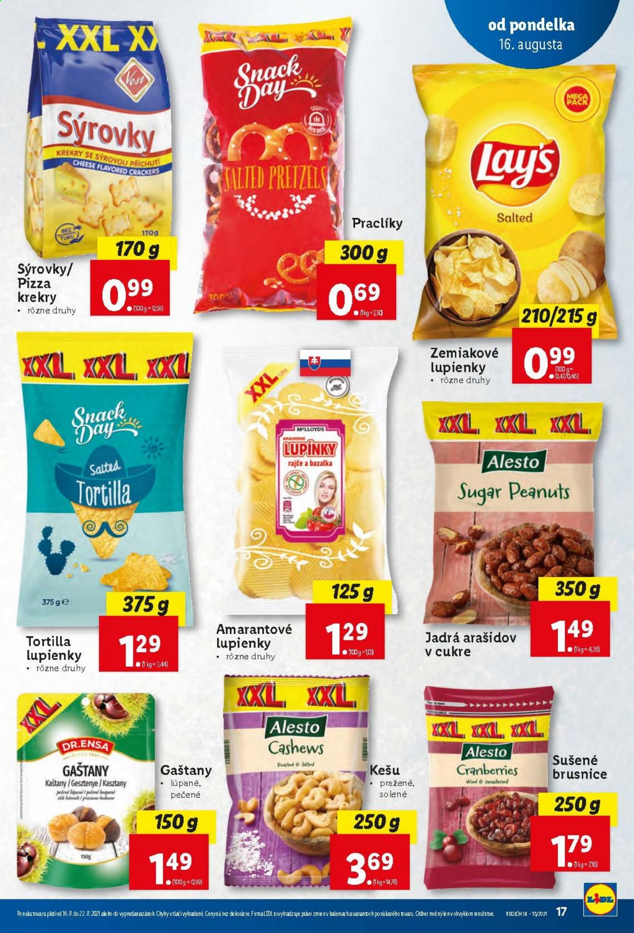 Leták Lidl - 16.8.2021 - 22.8.2021. Strana 17