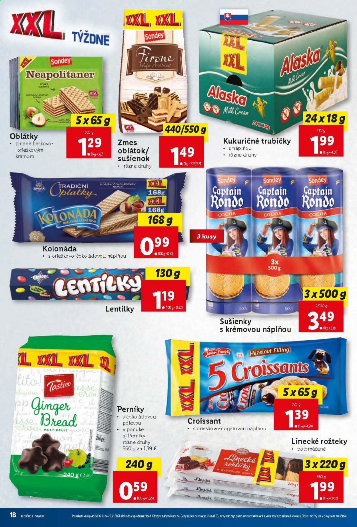 Leták Lidl - 16.8.2021 - 22.8.2021. Strana 18