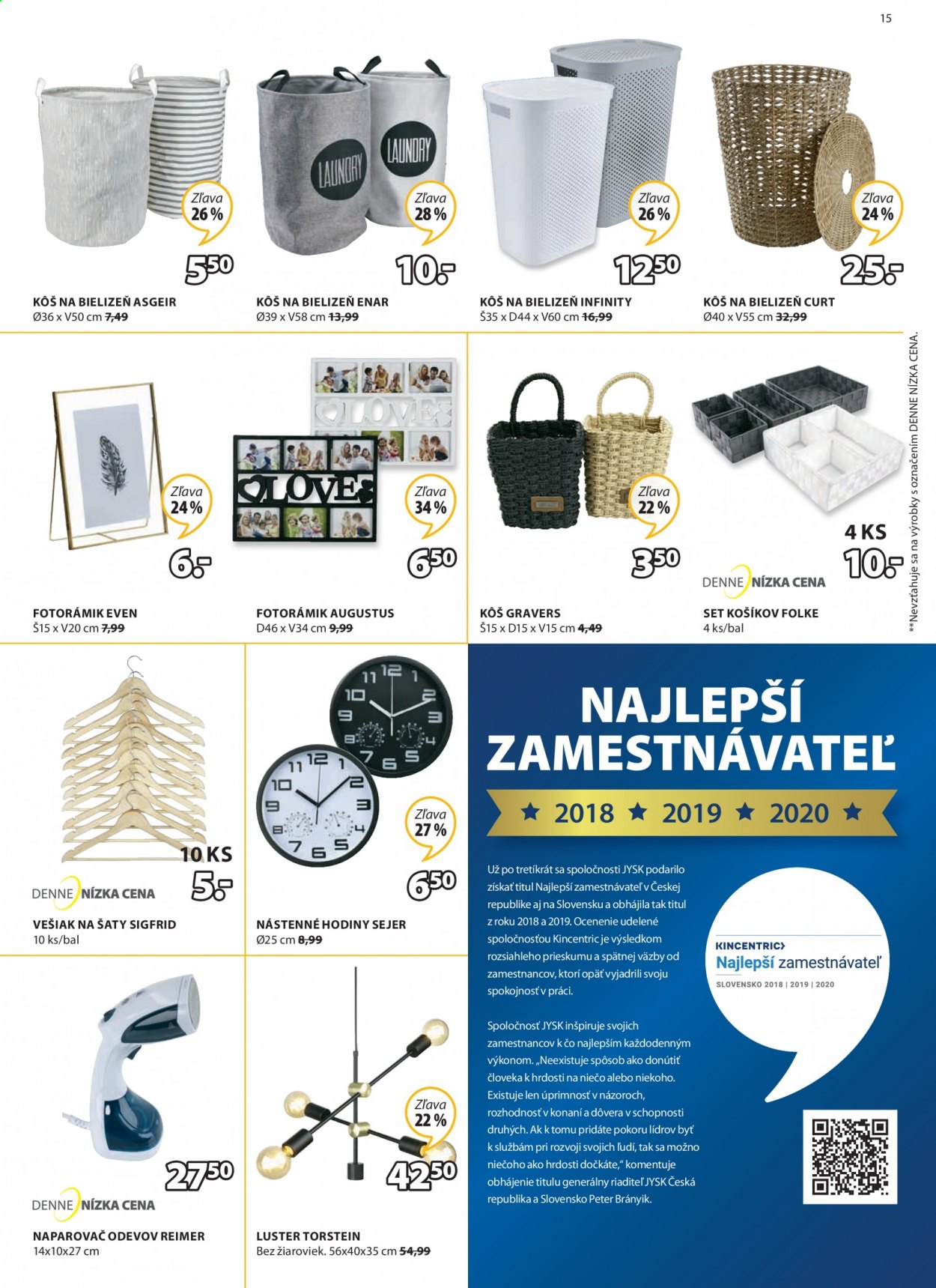 Leták JYSK - 12.8.2021 - 25.8.2021. Strana 15