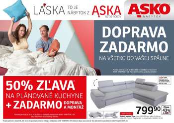 Leták Asko Nábytok - 12.8.2021 - 25.8.2021.