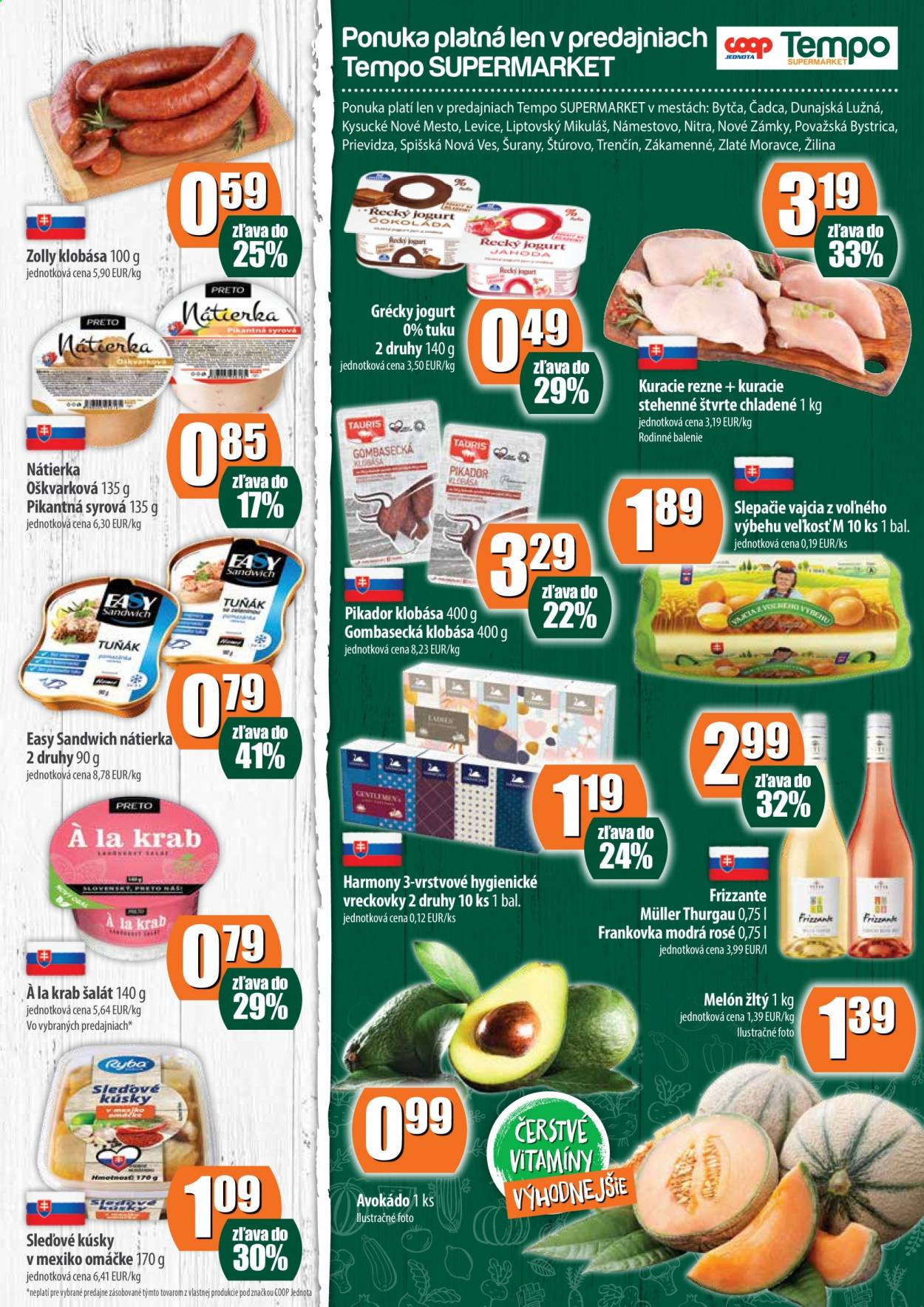 Leták COOP Jednota - 12.8.2021 - 18.8.2021. Strana 3