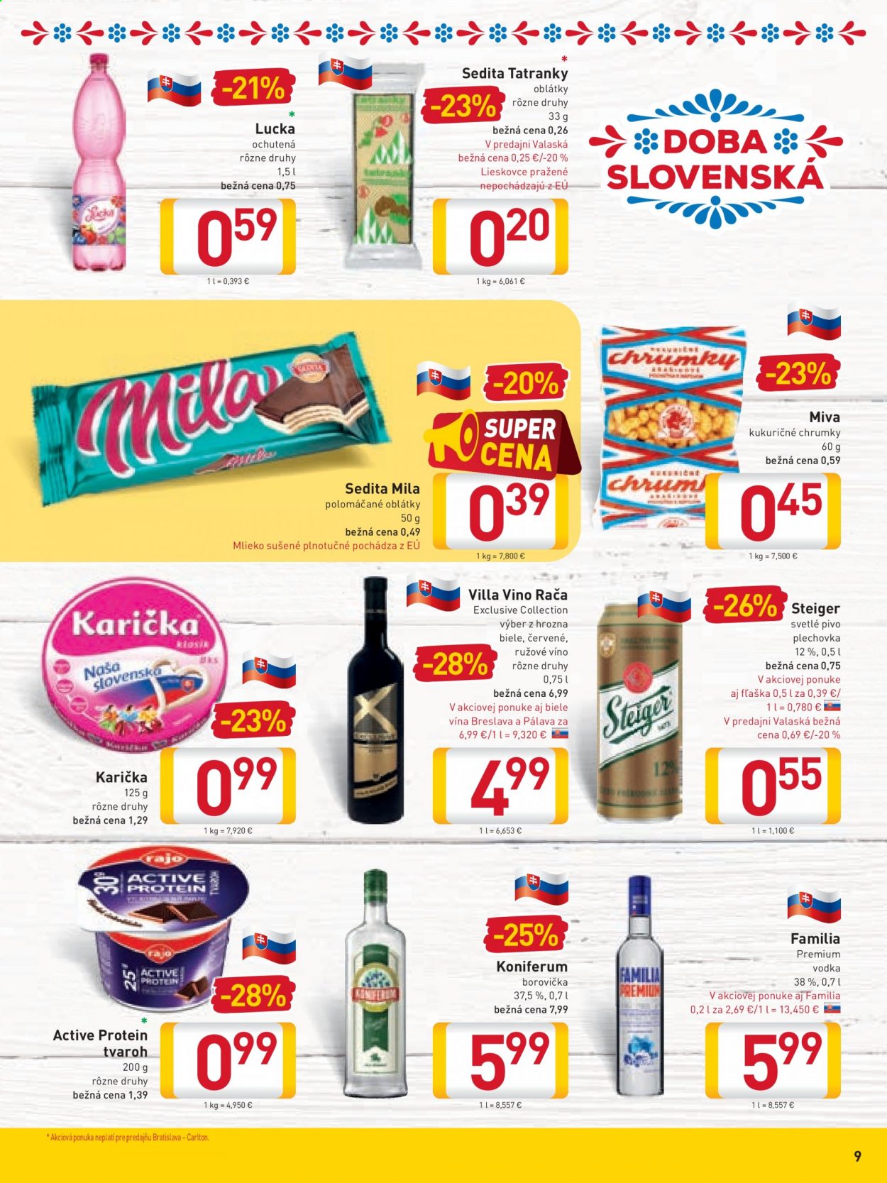 Leták Billa - 18.8.2021 - 24.8.2021. Strana 9