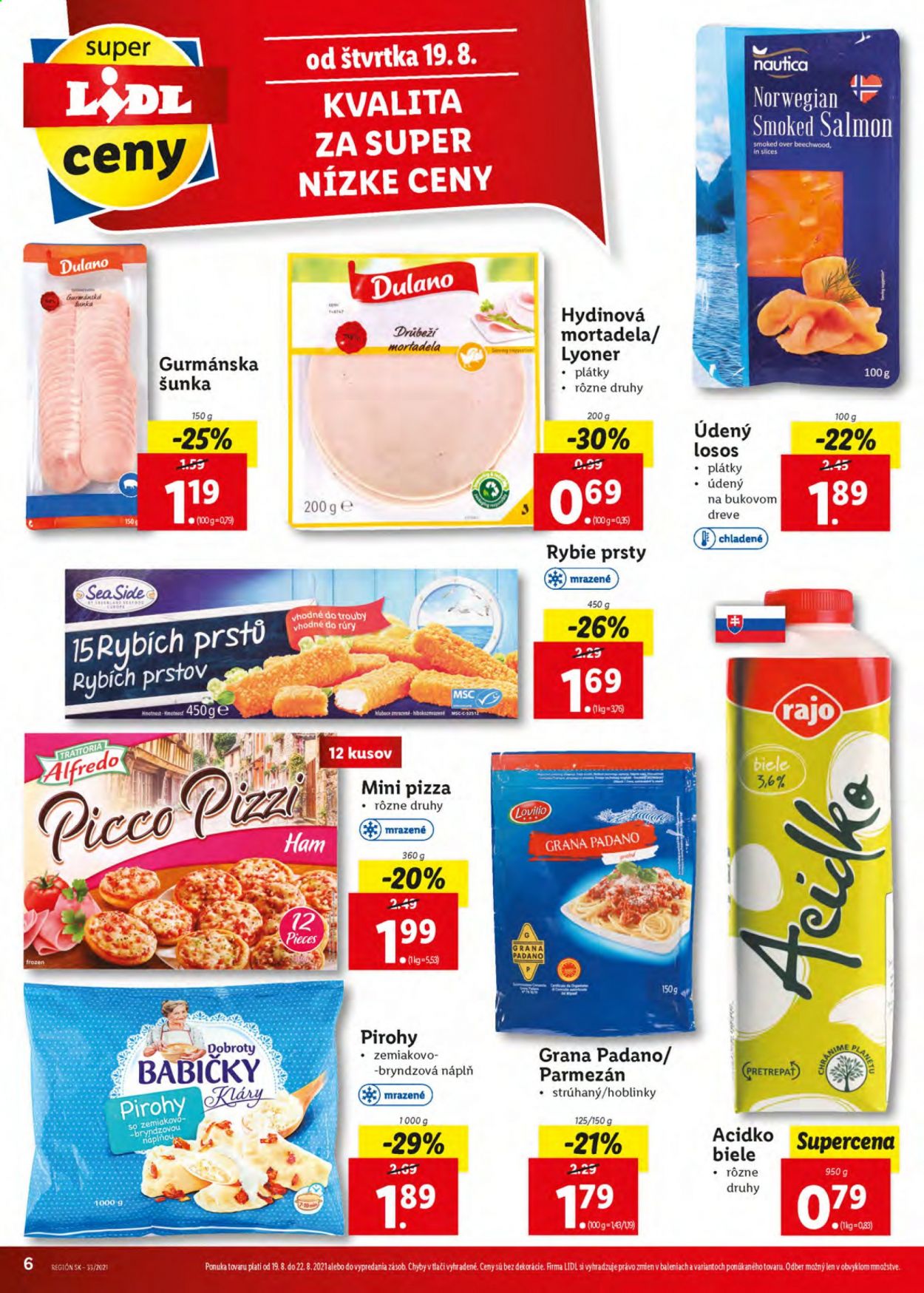 Leták Lidl - 19.8.2021 - 22.8.2021. Strana 6