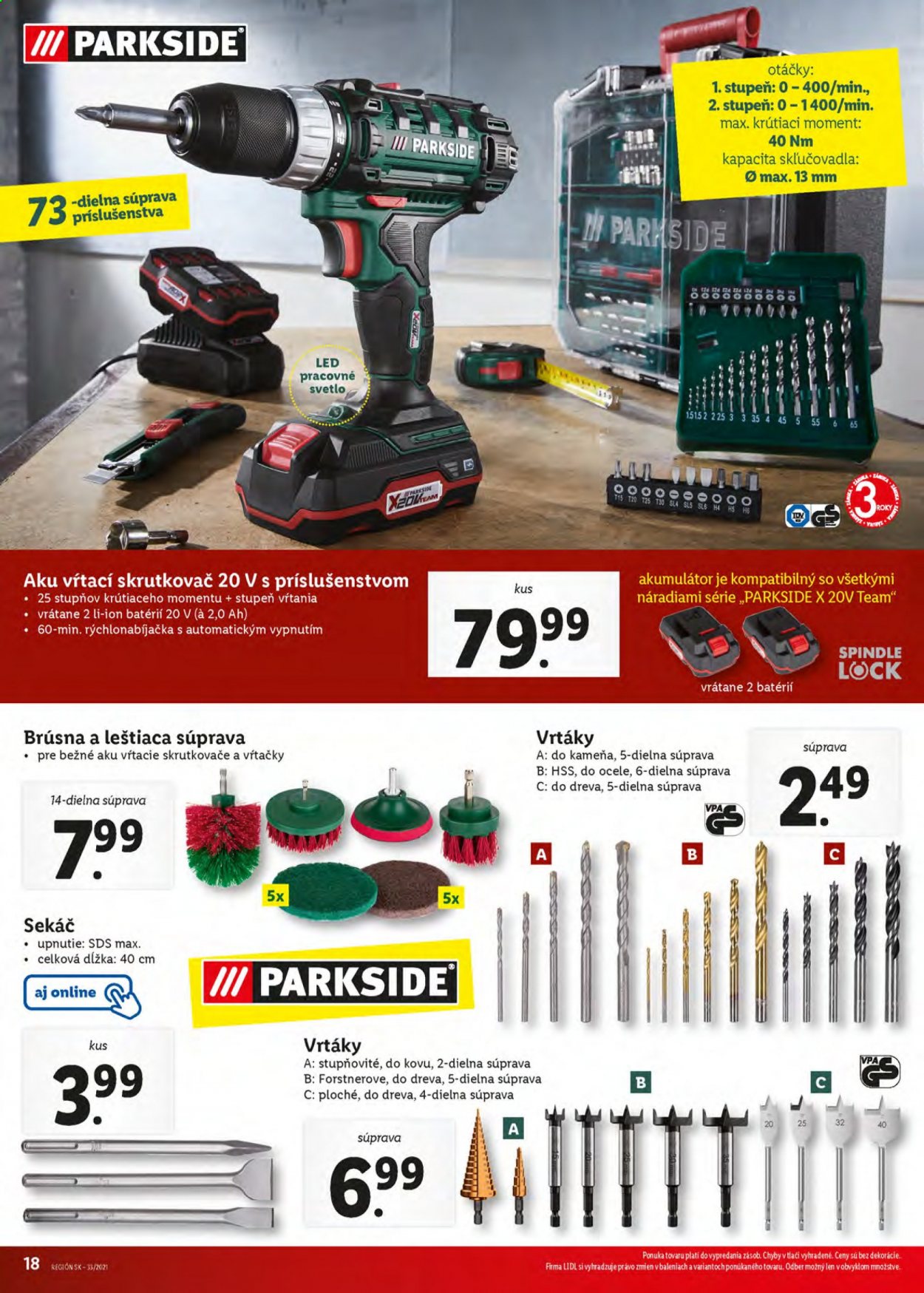 Leták Lidl - 19.8.2021 - 22.8.2021. Strana 19
