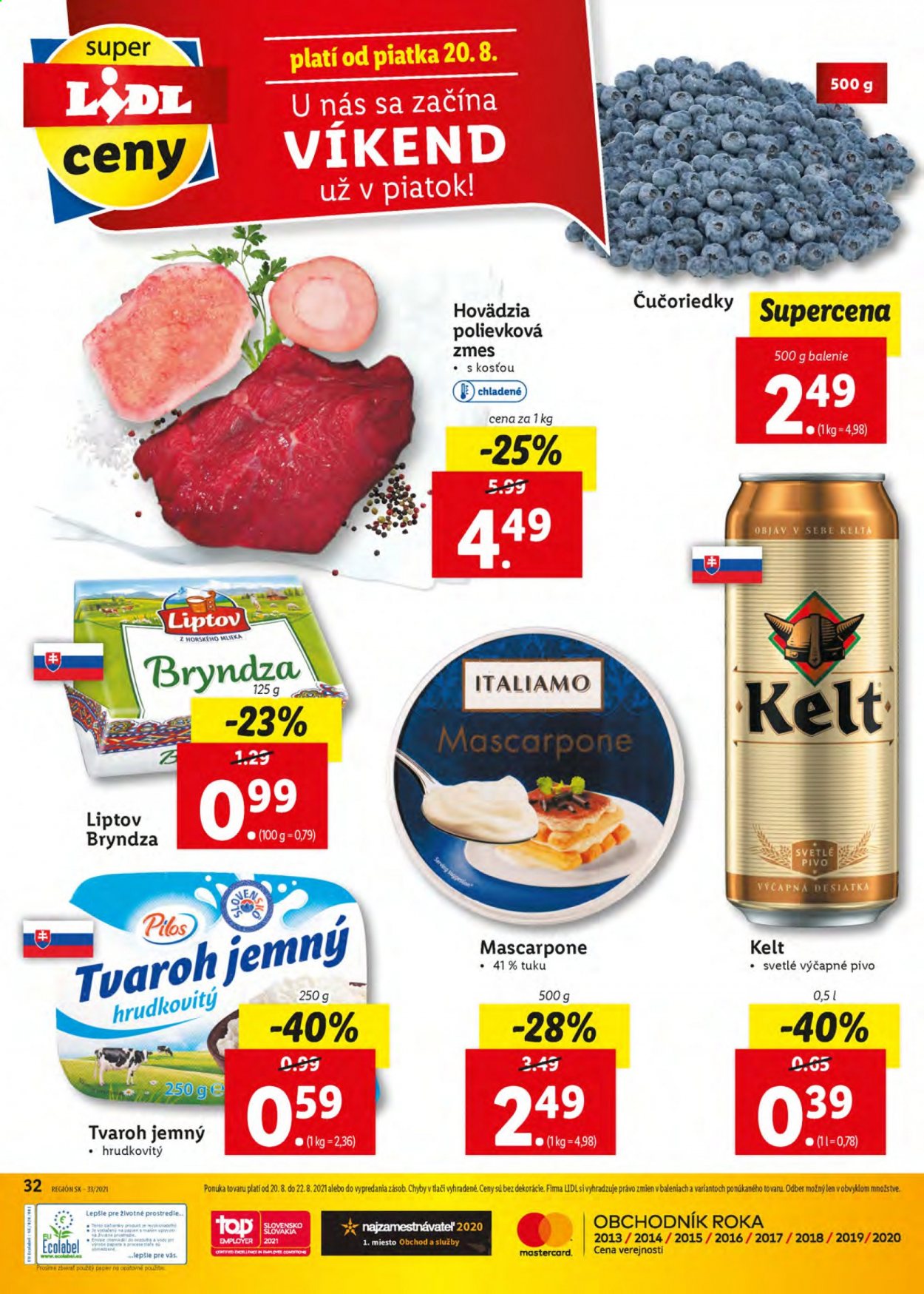 Leták Lidl - 19.8.2021 - 22.8.2021. Strana 31
