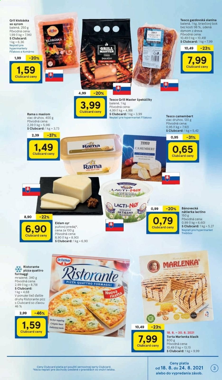 Leták TESCO - 18.8.2021 - 24.8.2021. Strana 3