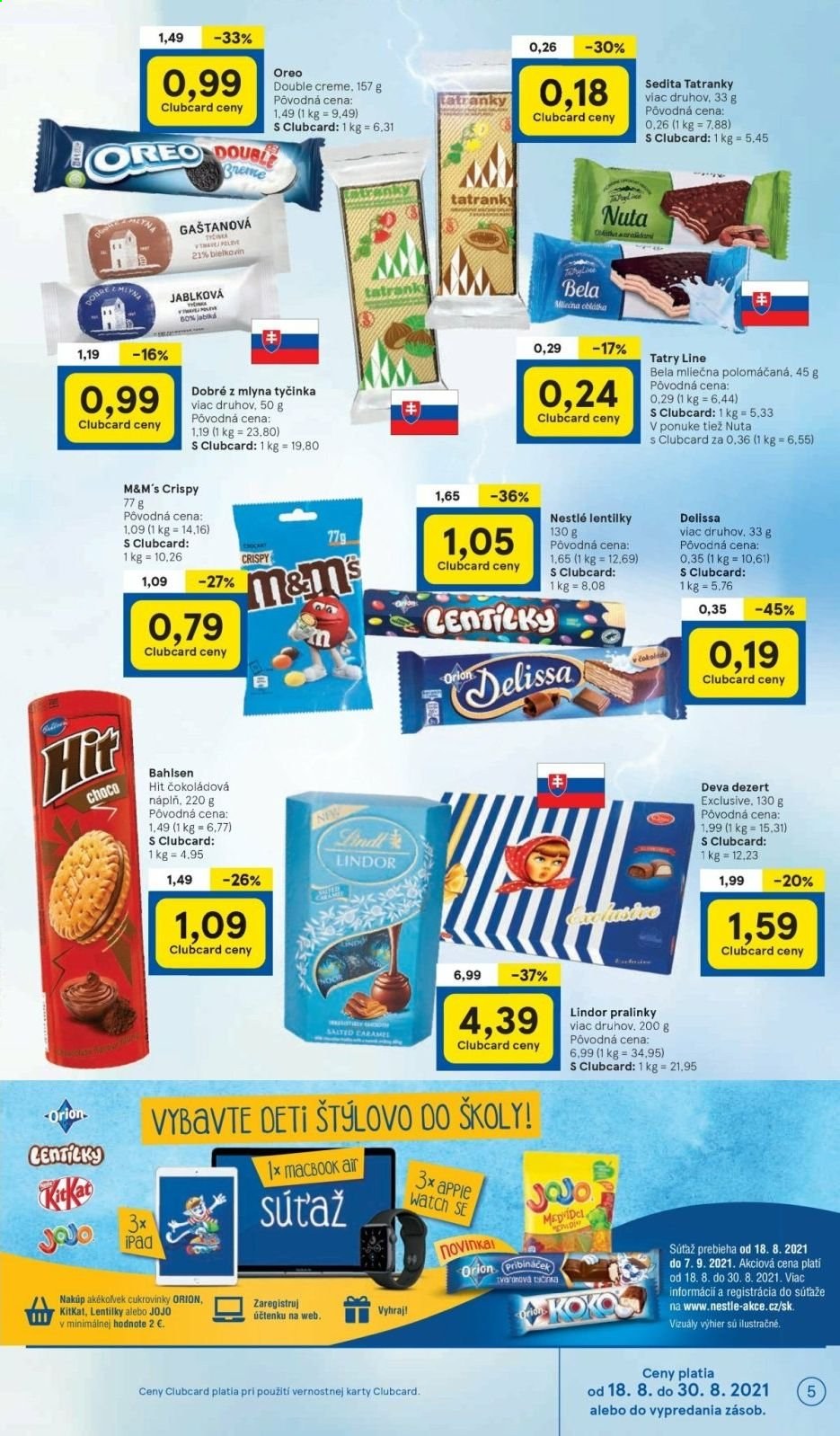 Leták TESCO - 18.8.2021 - 24.8.2021. Strana 5