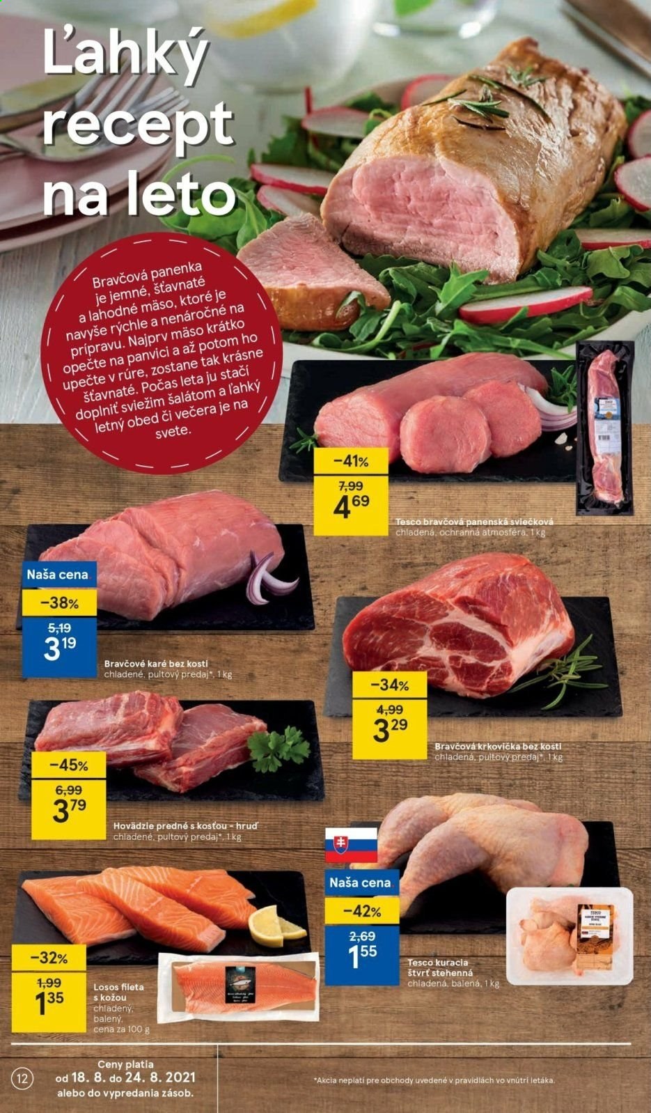 Leták TESCO - 18.8.2021 - 24.8.2021. Strana 12
