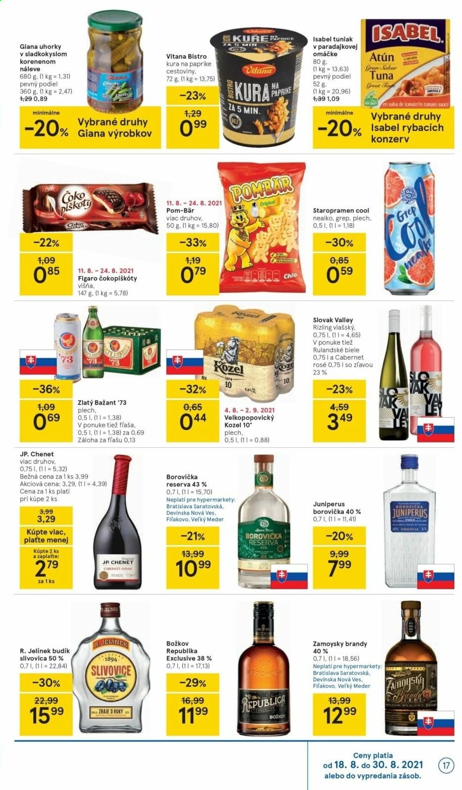 Leták TESCO - 18.8.2021 - 24.8.2021. Strana 17