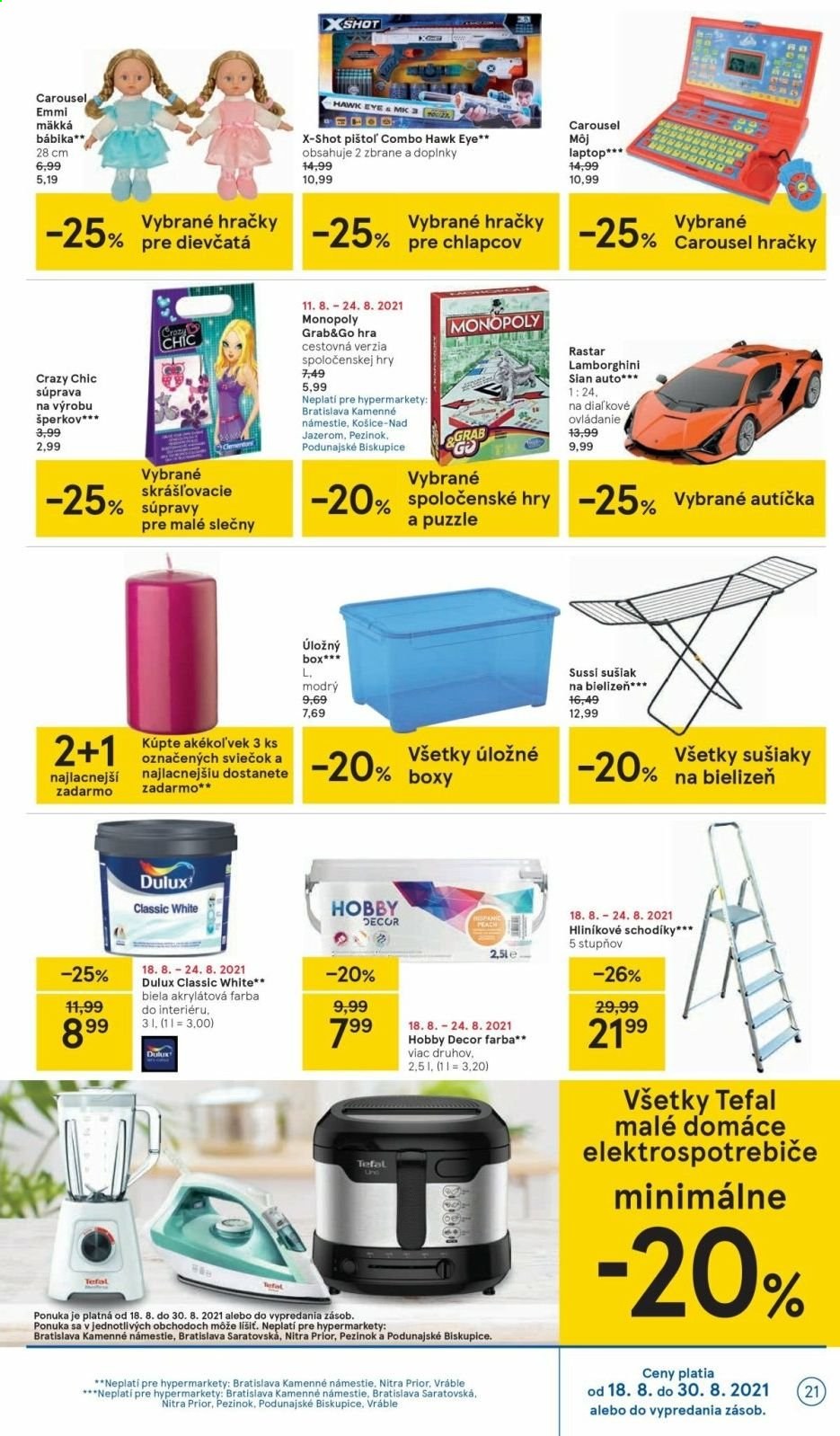 Leták TESCO - 18.8.2021 - 24.8.2021. Strana 21