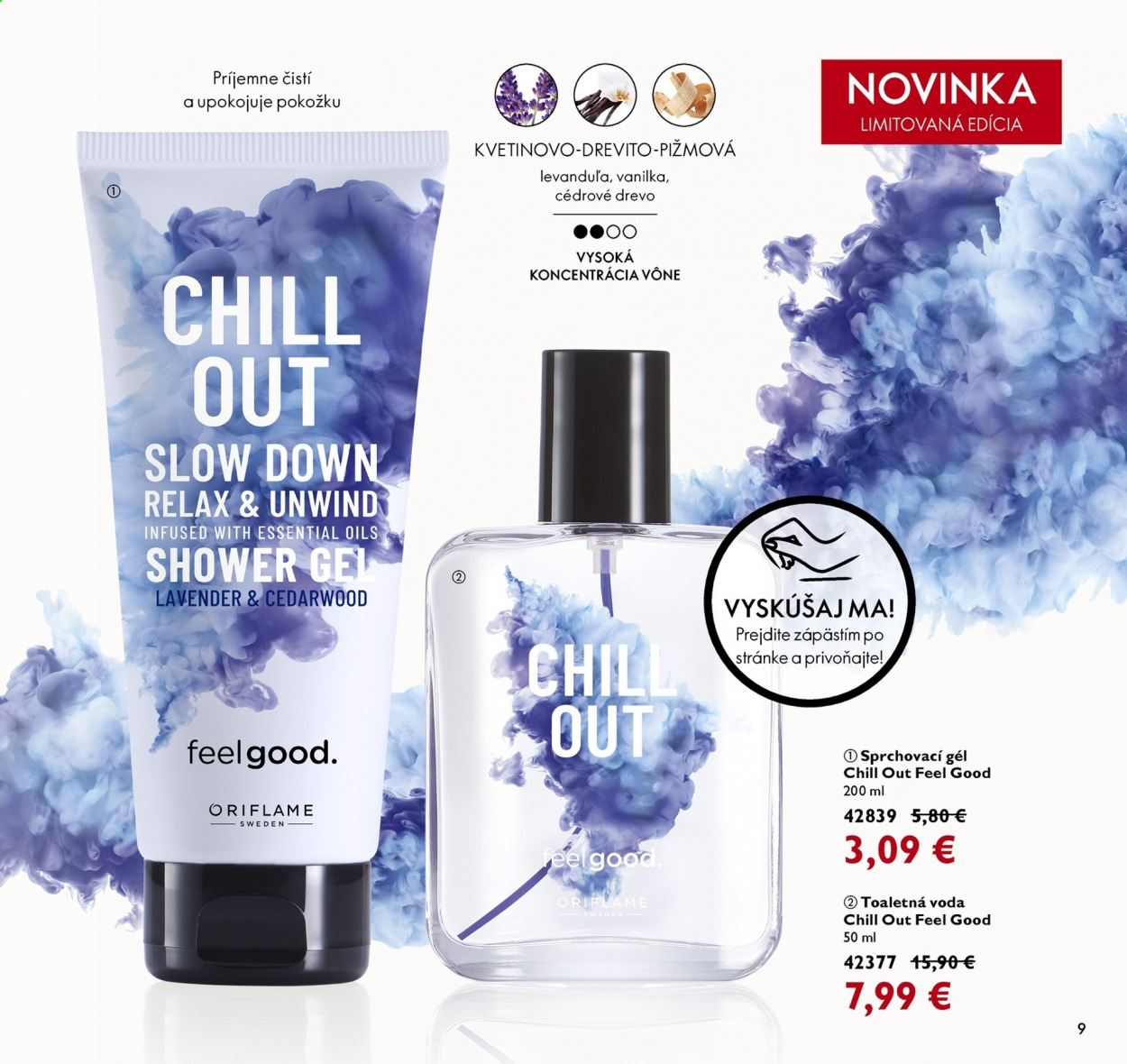 Leták Oriflame - 17.8.2021 - 6.9.2021. Strana 9