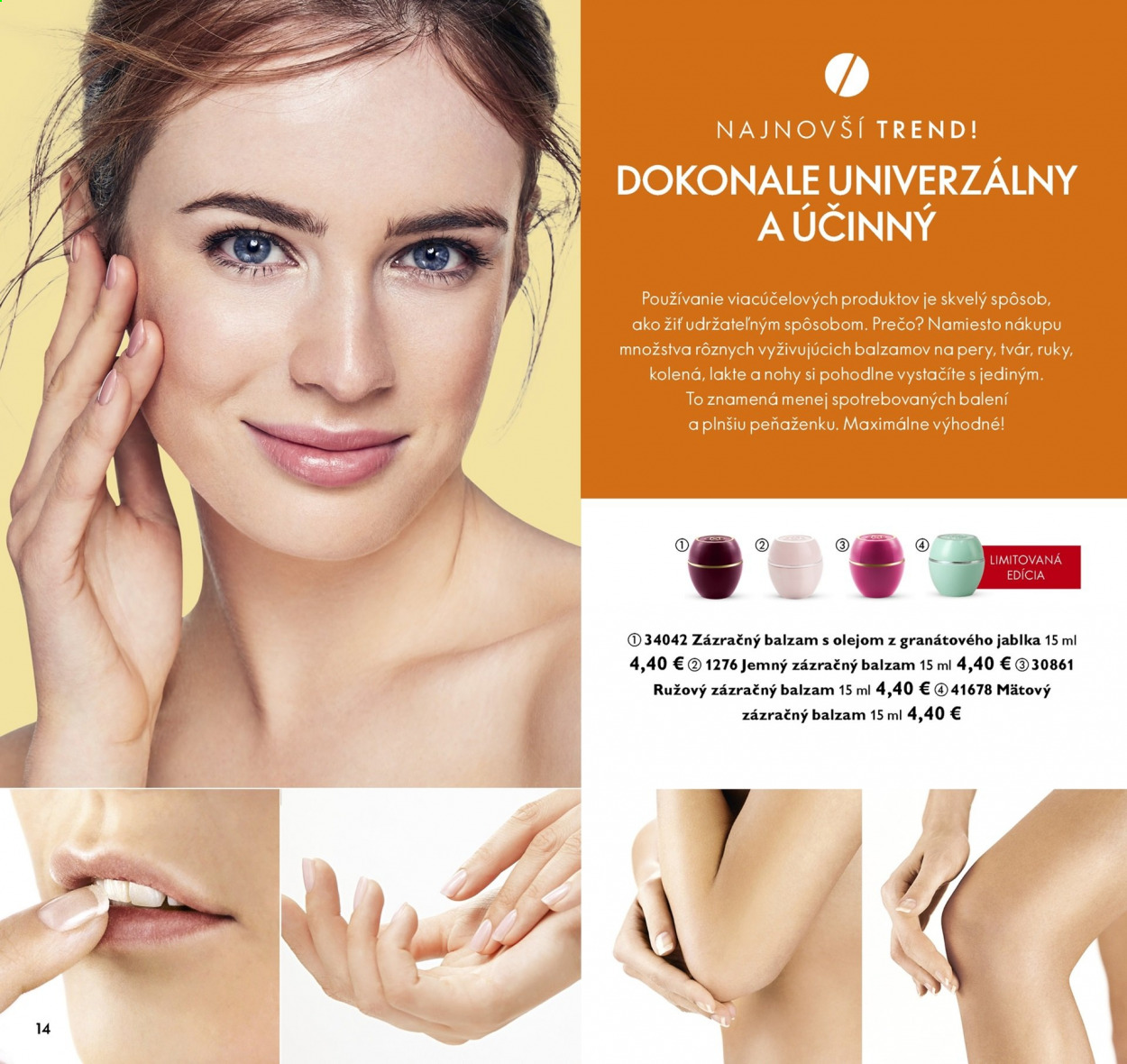Leták Oriflame - 17.8.2021 - 6.9.2021. Strana 14