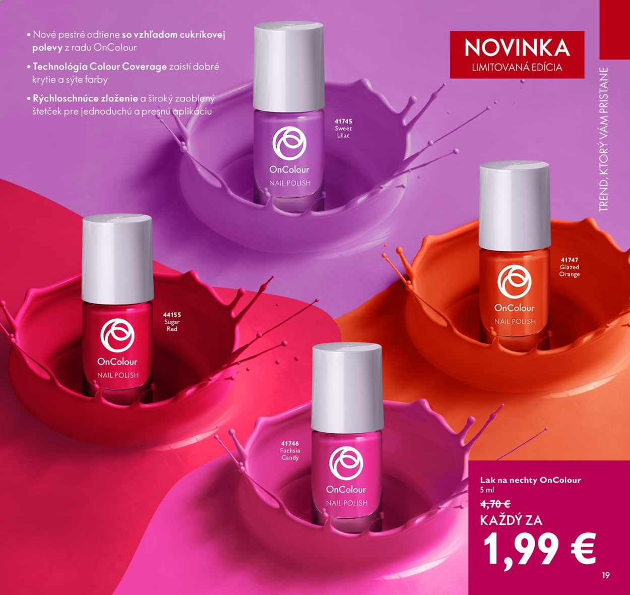 Leták Oriflame - 17.8.2021 - 6.9.2021. Strana 19