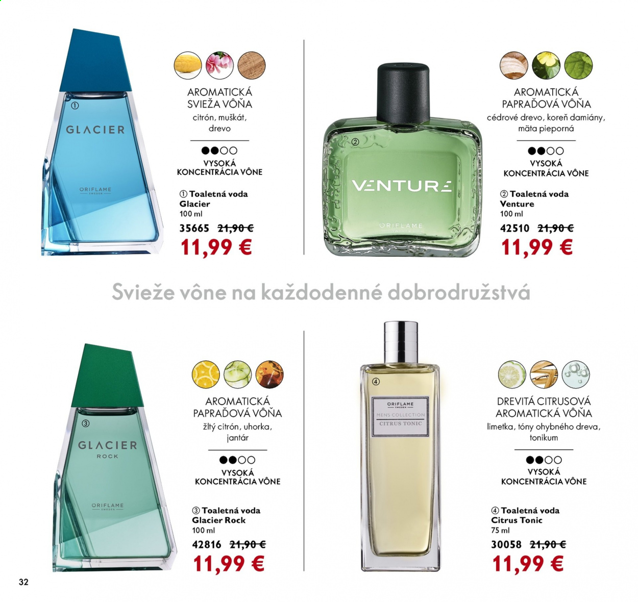 Leták Oriflame - 17.8.2021 - 6.9.2021. Strana 32