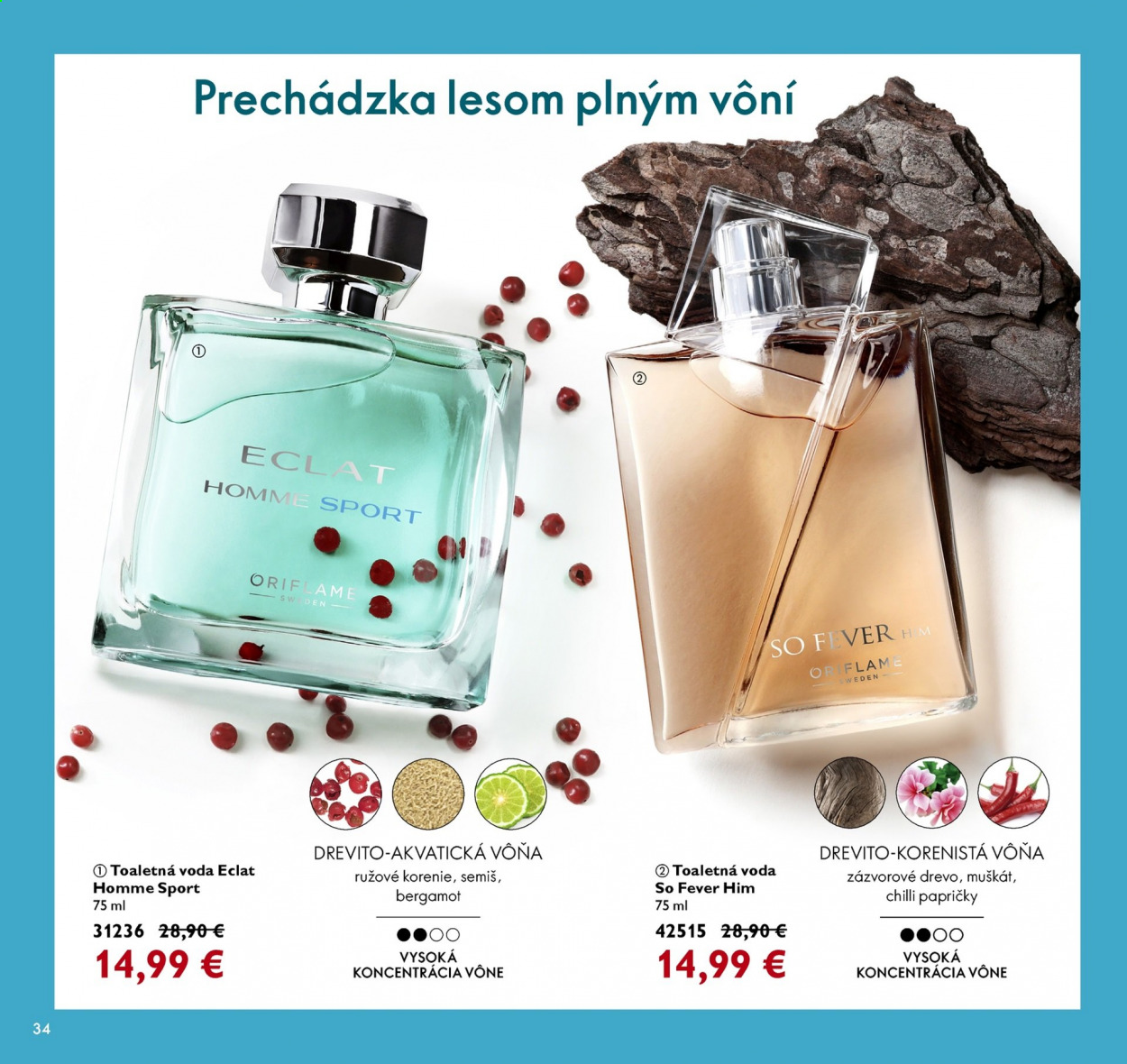 Leták Oriflame - 17.8.2021 - 6.9.2021. Strana 34