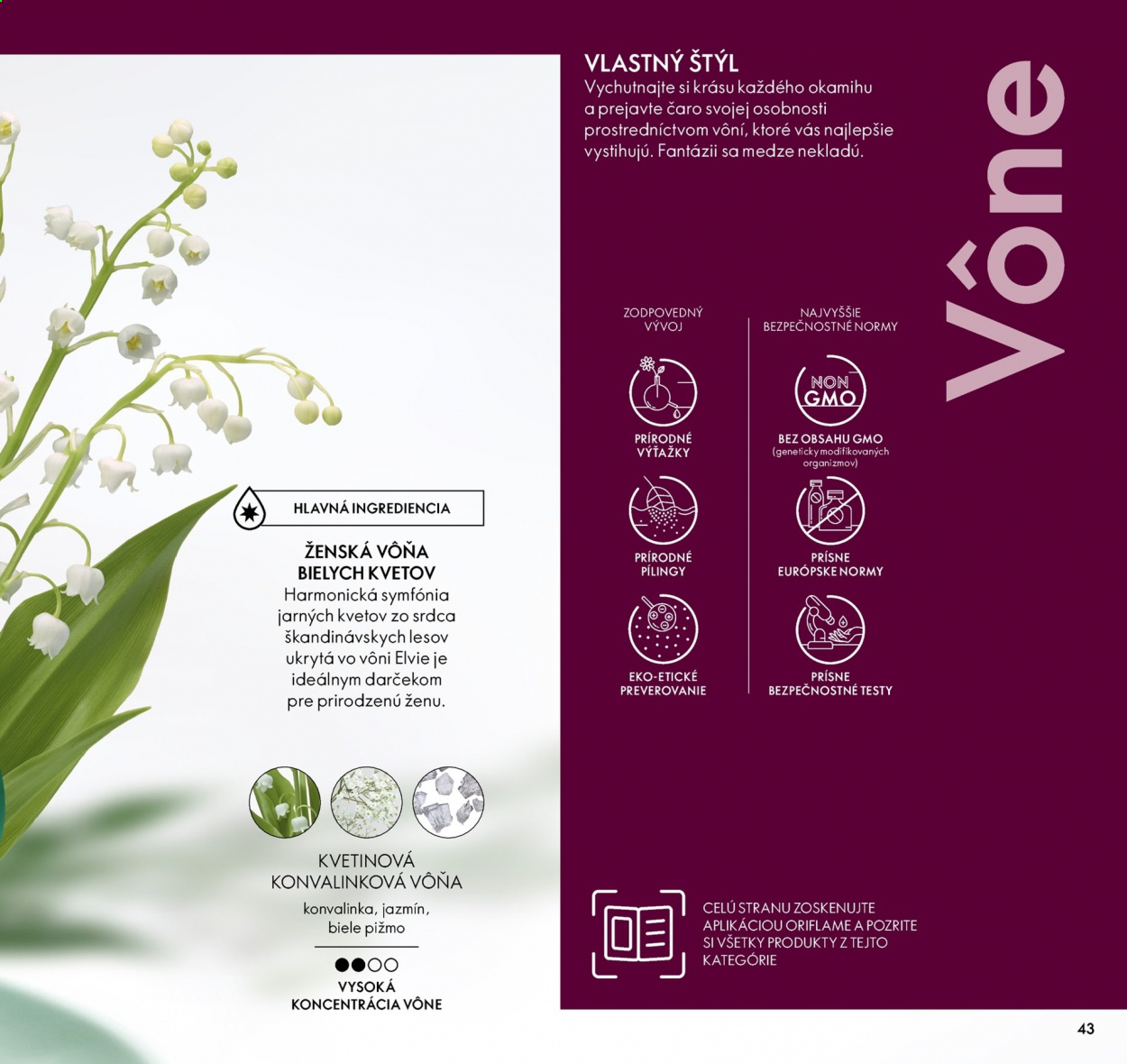 Leták Oriflame - 17.8.2021 - 6.9.2021. Strana 43