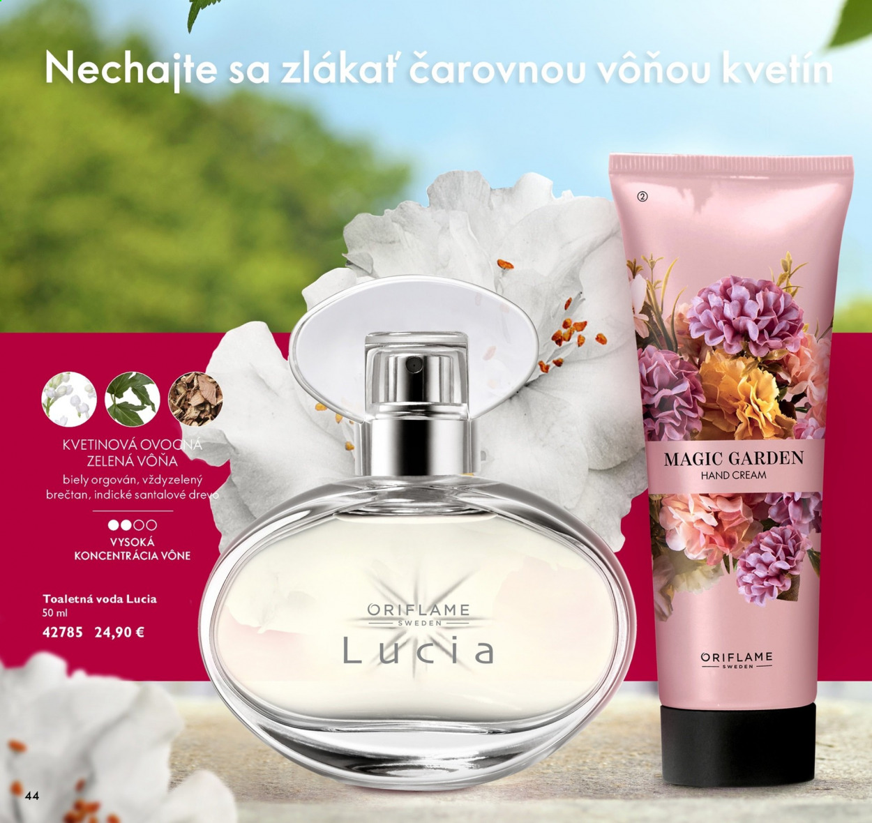 Leták Oriflame - 17.8.2021 - 6.9.2021. Strana 44