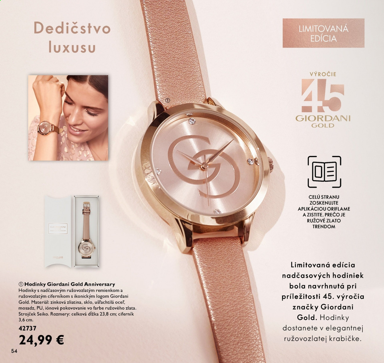 Leták Oriflame - 17.8.2021 - 6.9.2021. Strana 54