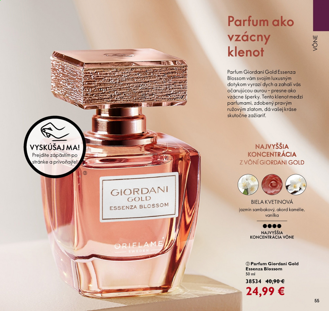 Leták Oriflame - 17.8.2021 - 6.9.2021. Strana 55