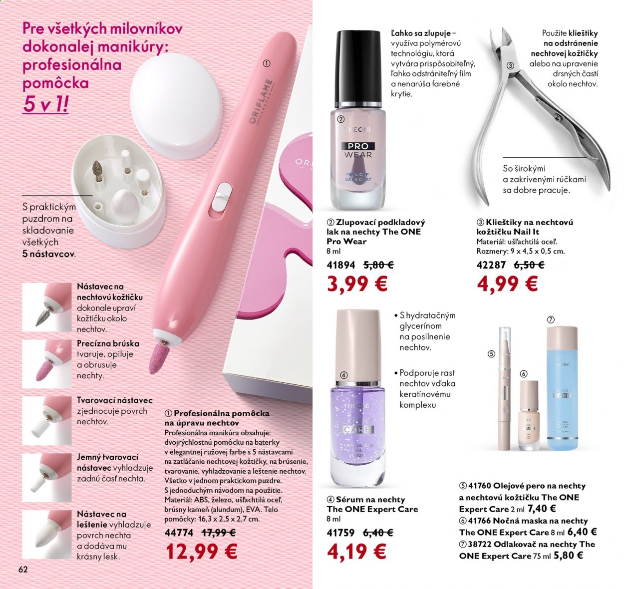 Leták Oriflame - 17.8.2021 - 6.9.2021. Strana 62