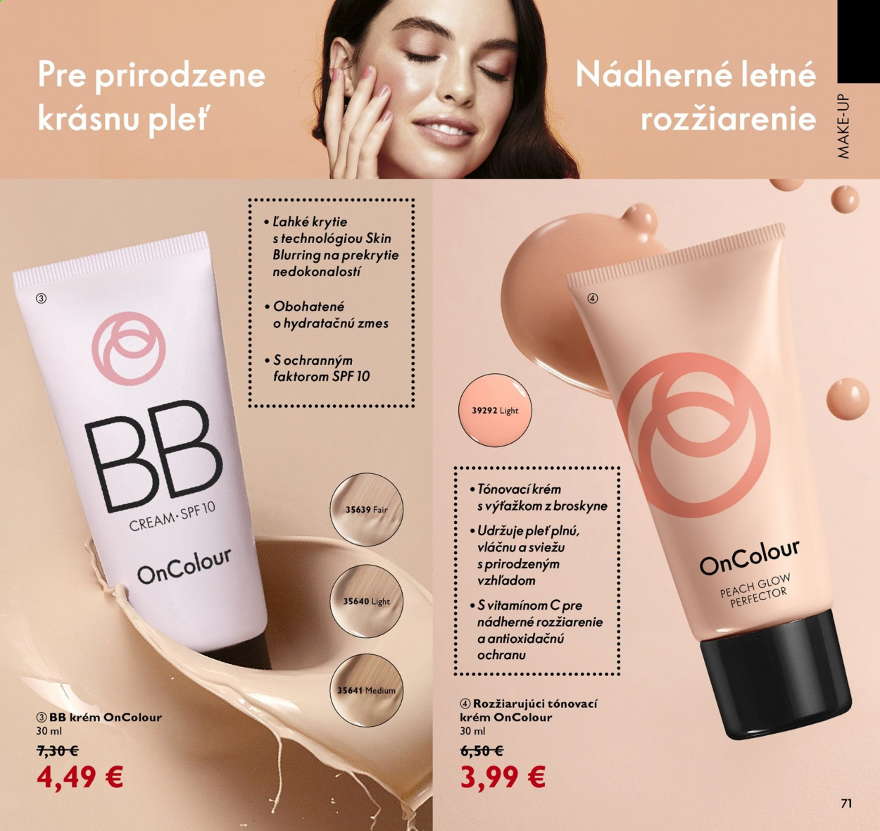 Leták Oriflame - 17.8.2021 - 6.9.2021. Strana 71