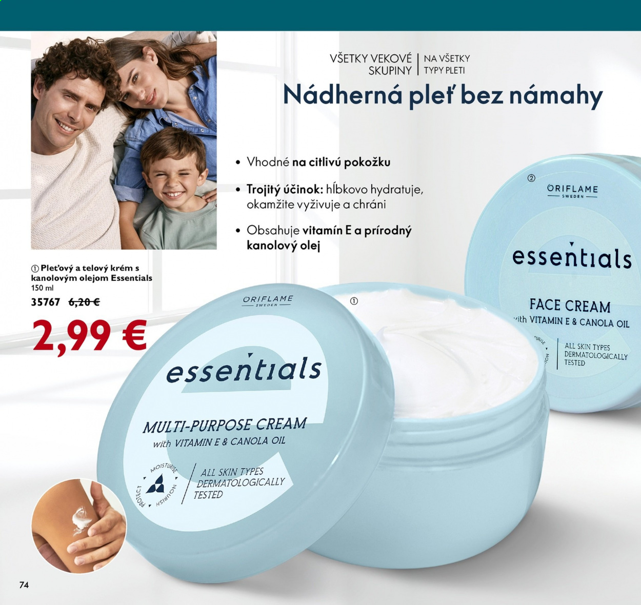 Leták Oriflame - 17.8.2021 - 6.9.2021. Strana 74