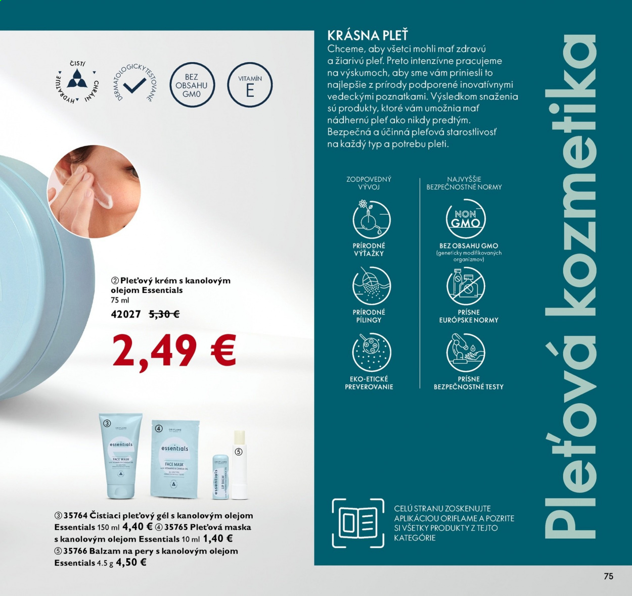Leták Oriflame - 17.8.2021 - 6.9.2021. Strana 75