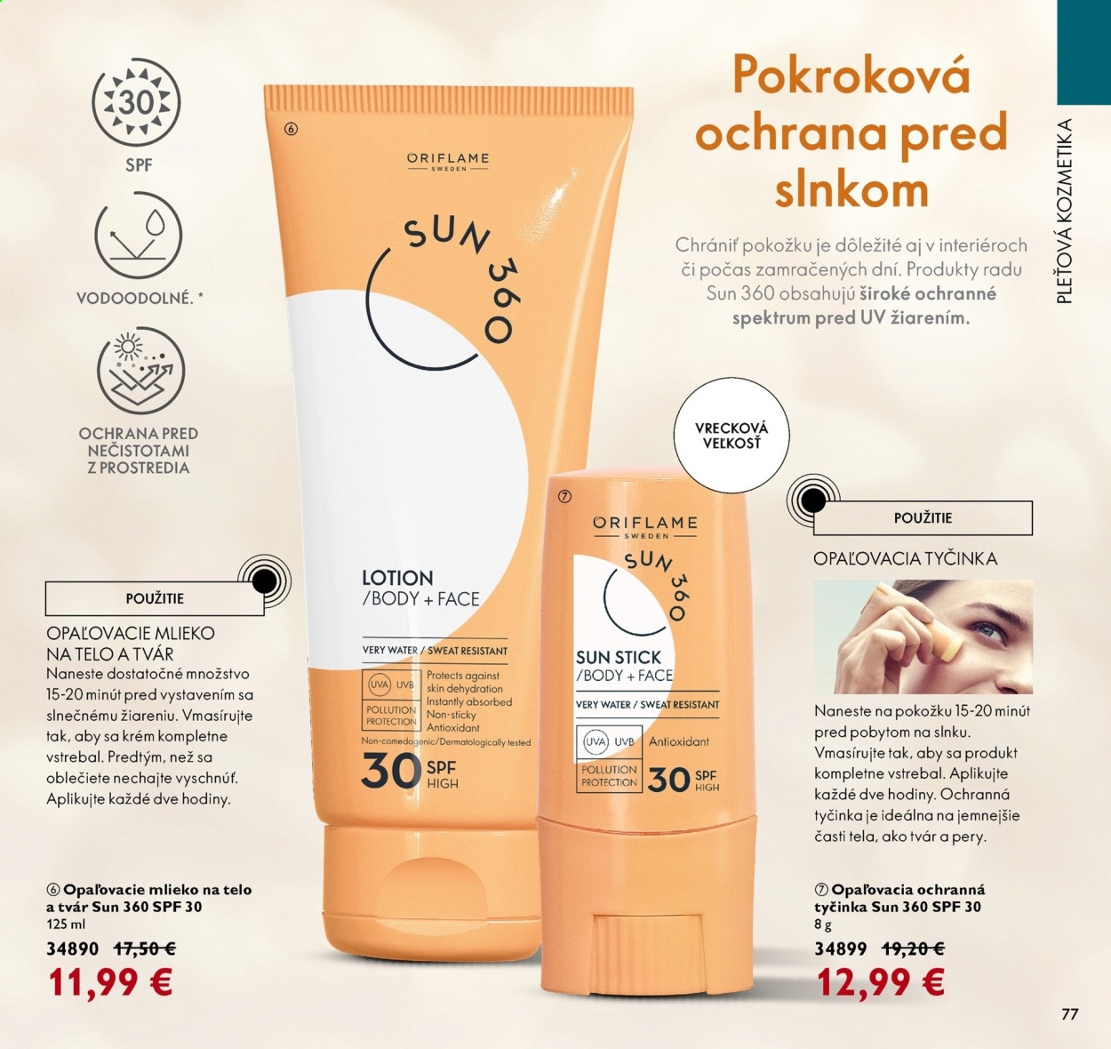 Leták Oriflame - 17.8.2021 - 6.9.2021. Strana 77