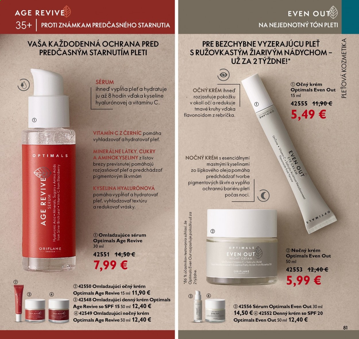 Leták Oriflame - 17.8.2021 - 6.9.2021. Strana 81