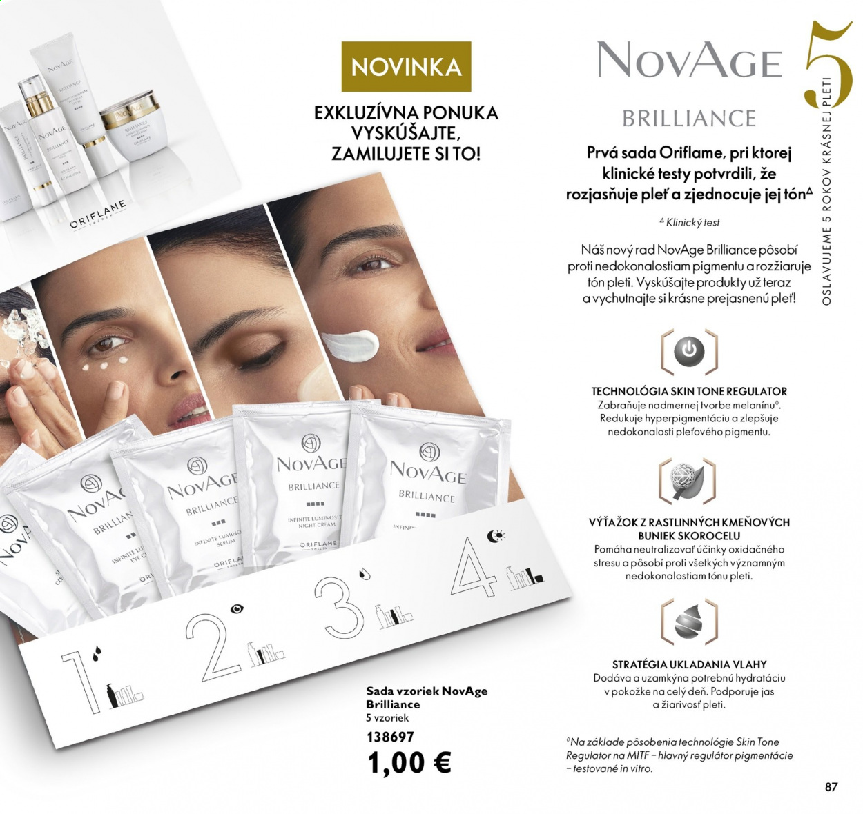 Leták Oriflame - 17.8.2021 - 6.9.2021. Strana 87