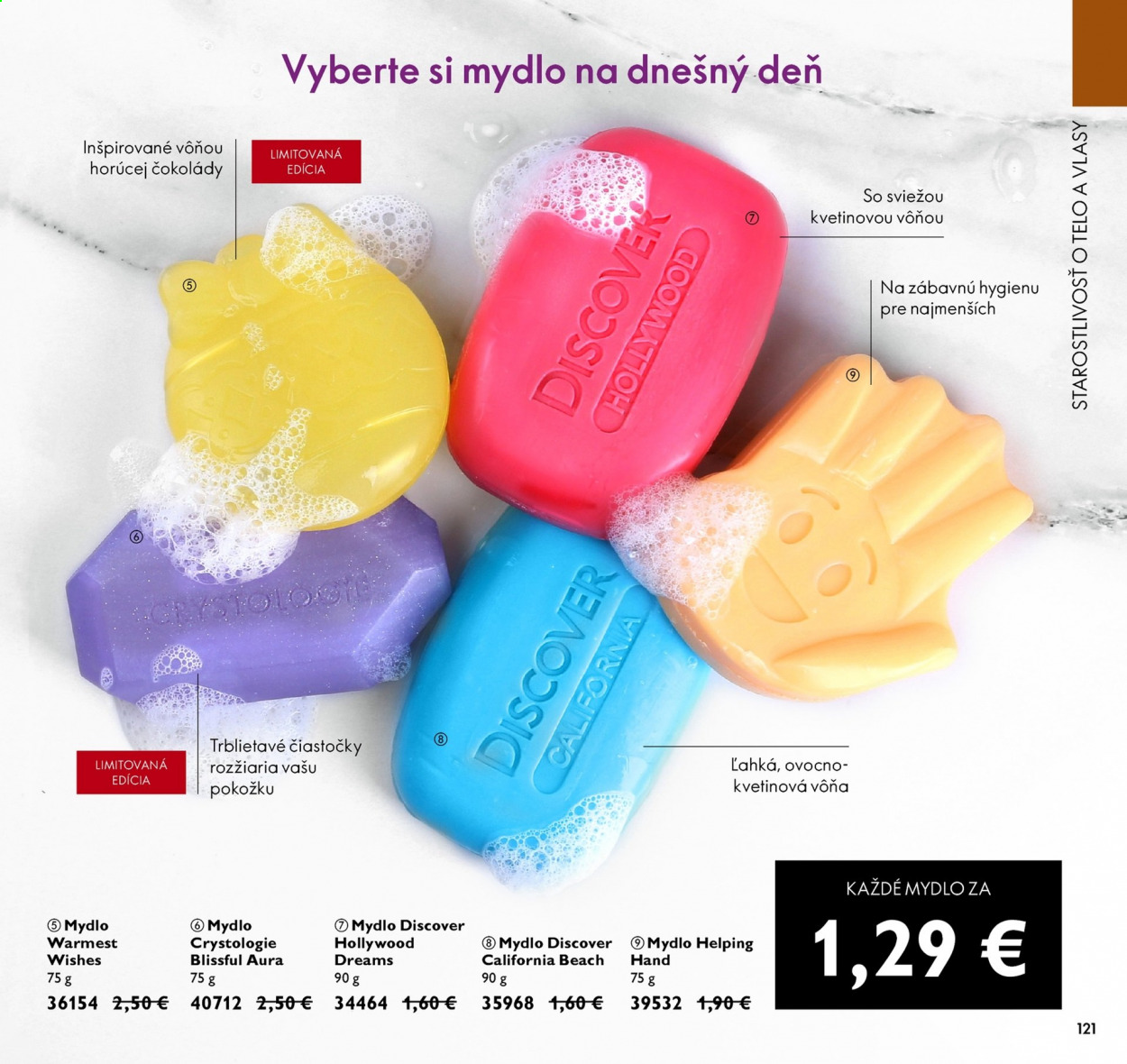 Leták Oriflame - 17.8.2021 - 6.9.2021. Strana 121